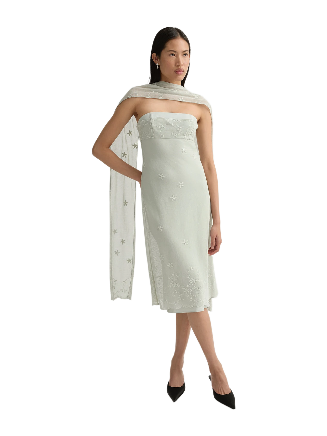 THE POSSE Cove Strapless Dress
