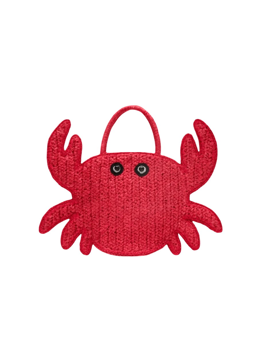 Crab Bag In Lucky Red
