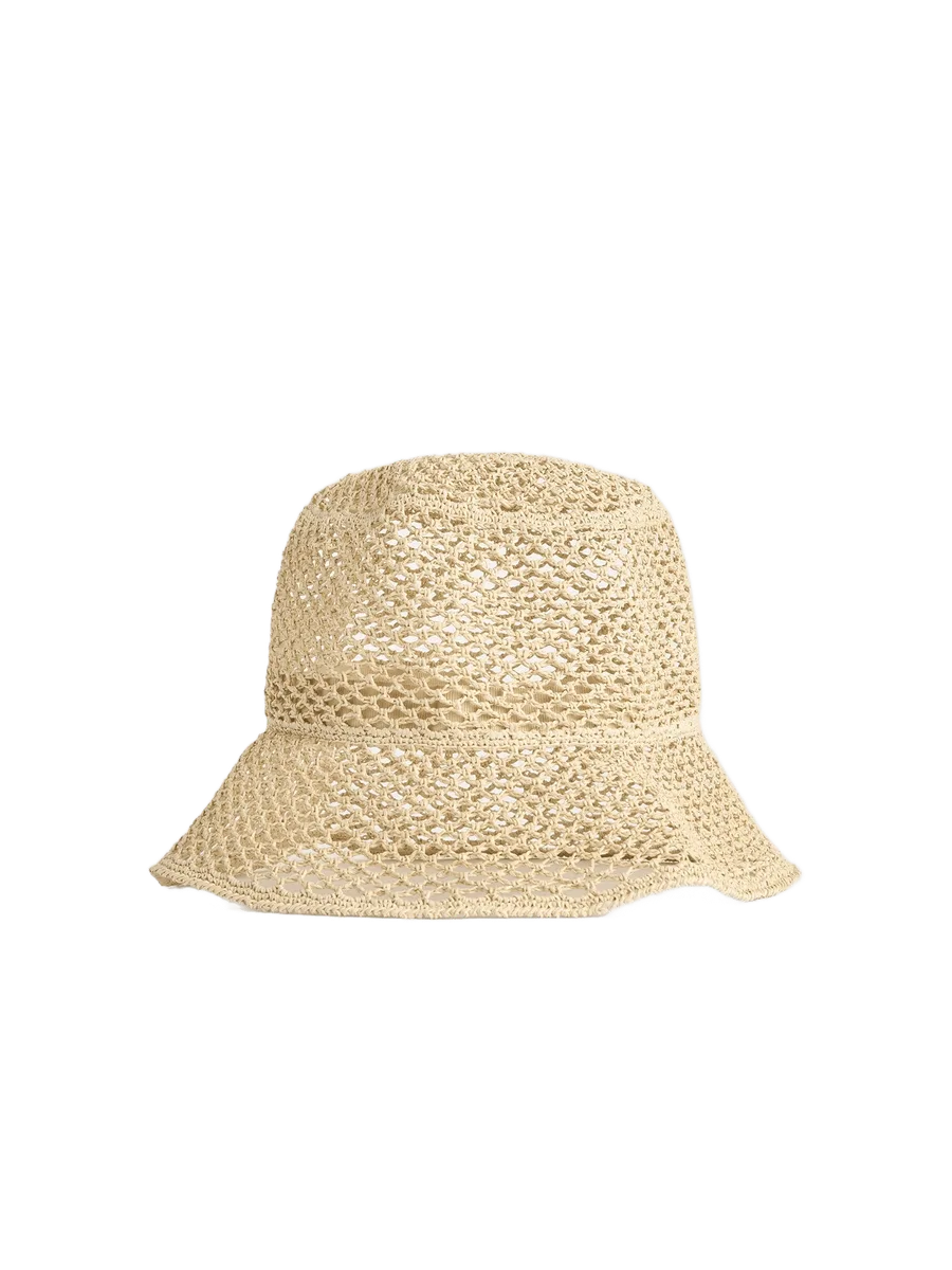 Totême Crochet hat vanilla
