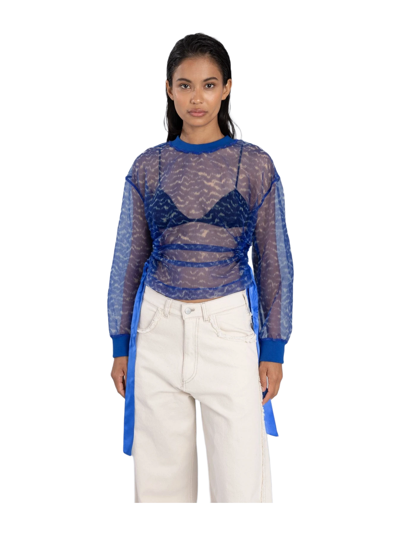 ESTHÉ Cut-Out Organza Jumper • Esthe