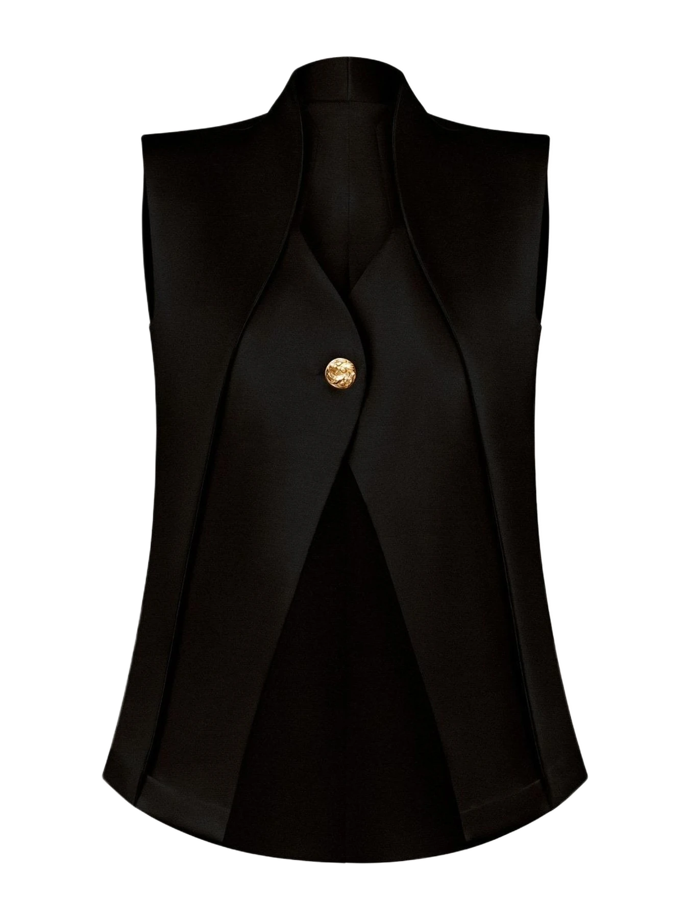 MISHO Cutout Vest In Black