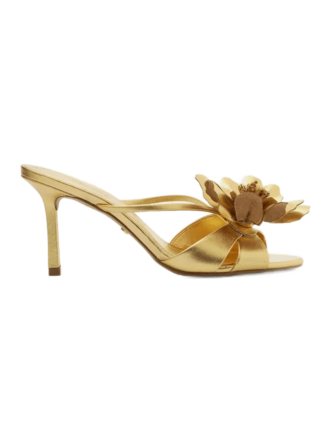 Arezzo Daisy Leather Stiletto Sandal