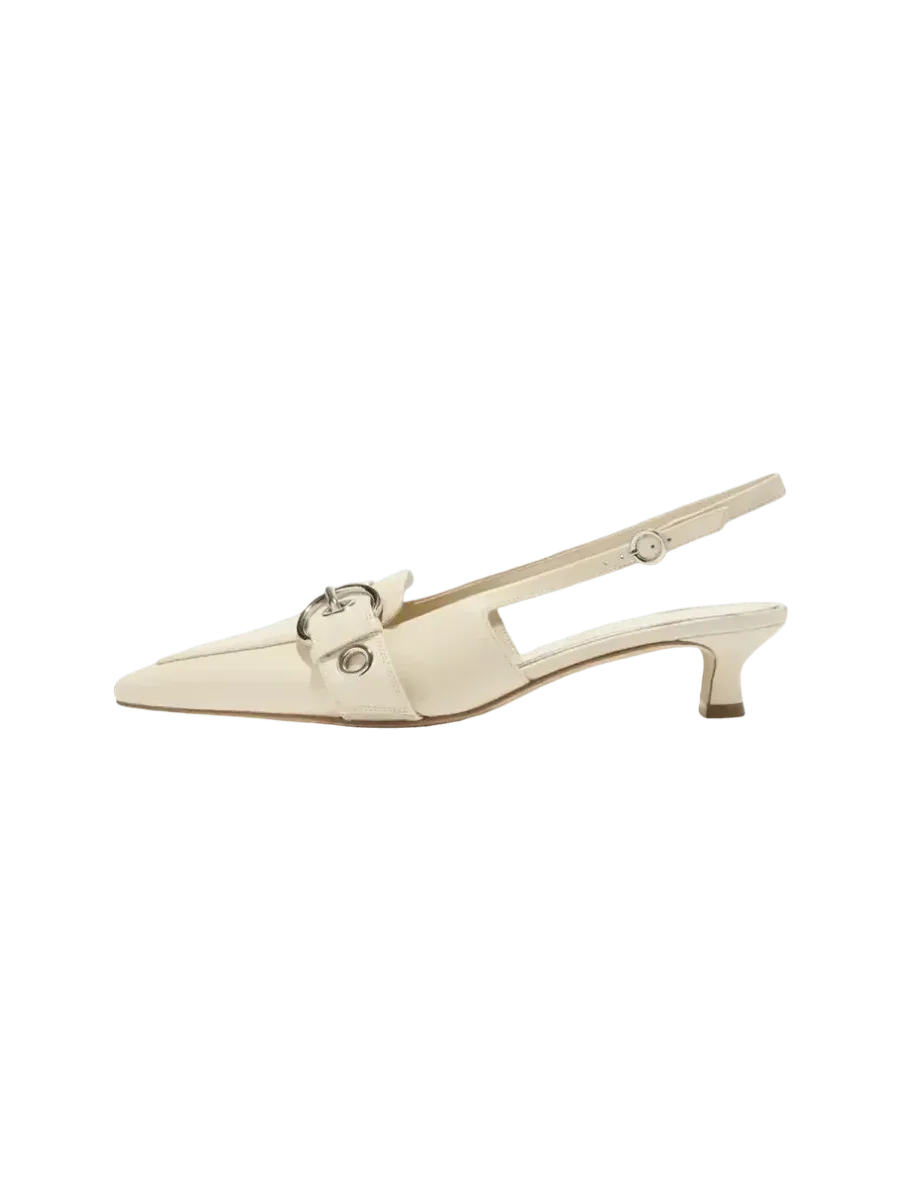 Aeyde Davina Eyelet Slingback Pumps
