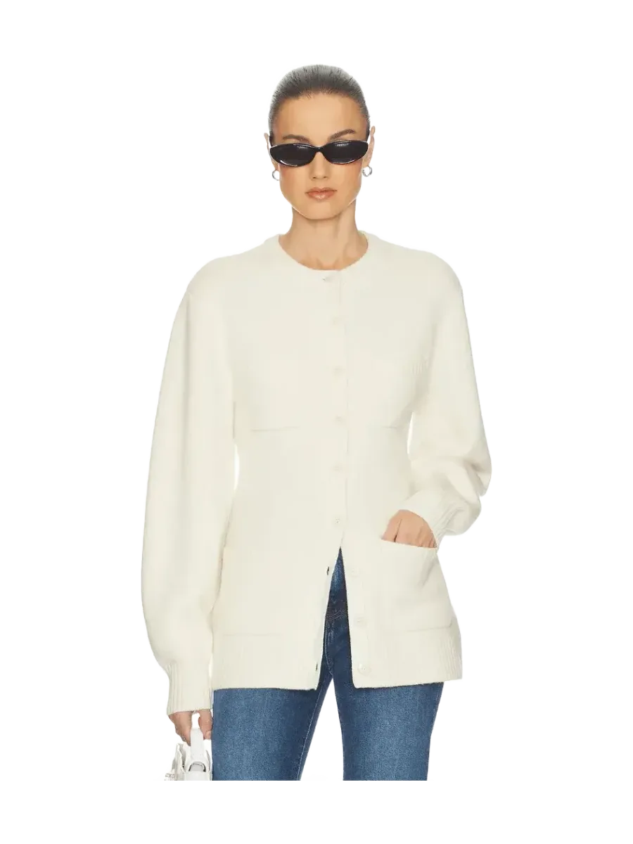 Helsa Devika Wool Cashmere Cardigan
