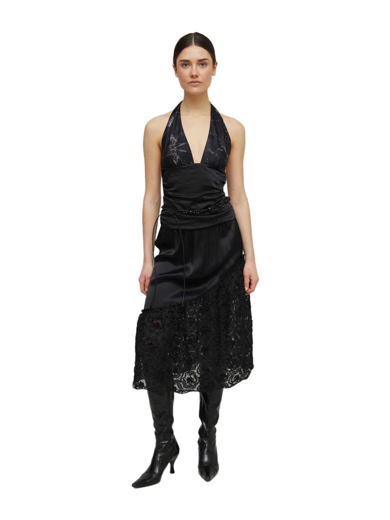 OpéraSPORT Donatella Long Skirt - Black