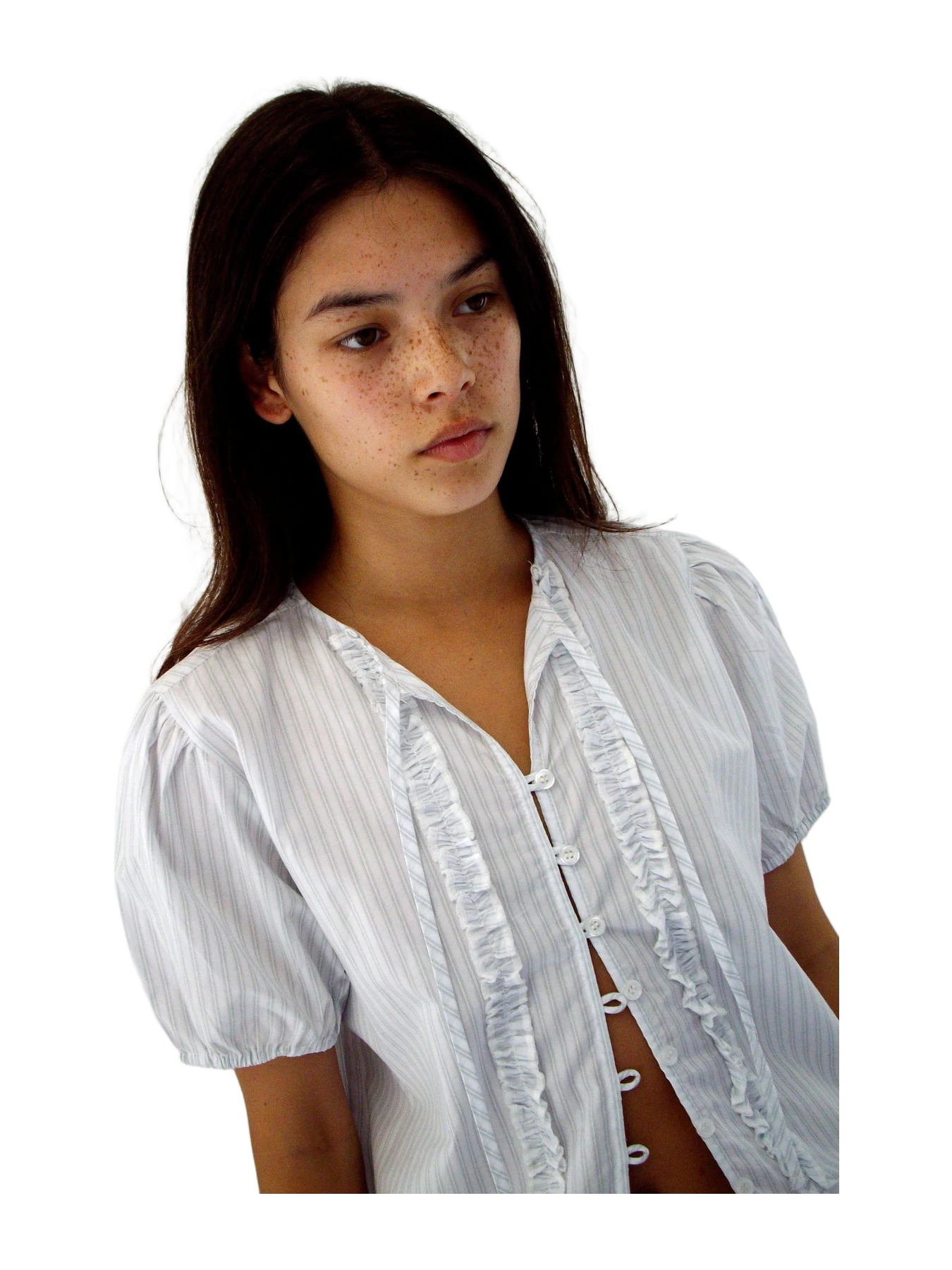 Deiji Studios Double Frill Top
