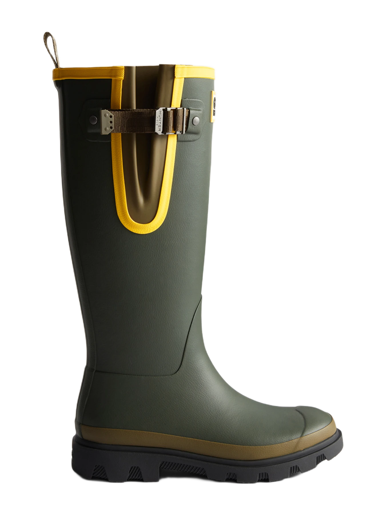 GANNI Downpour Tall Boots in Green