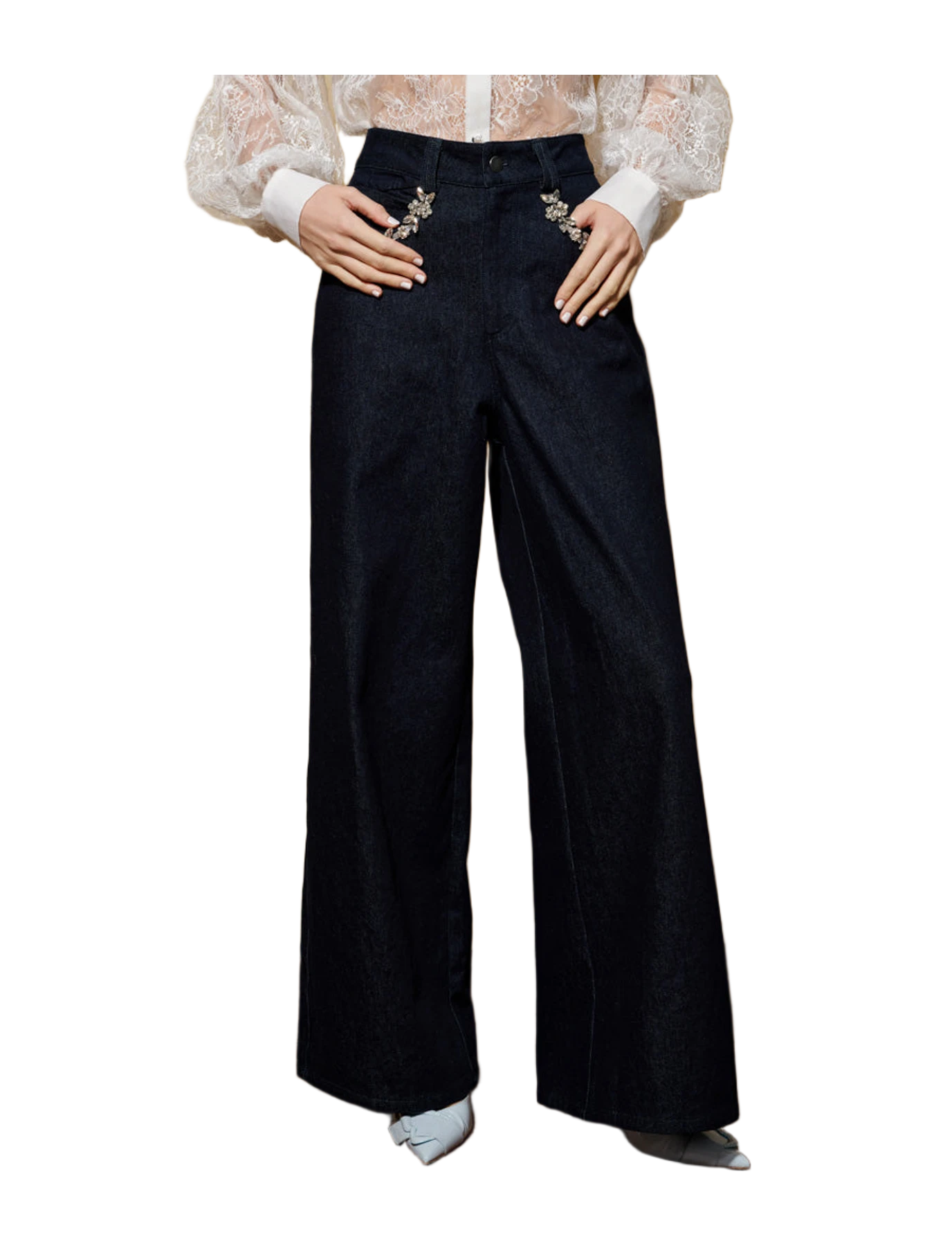 Sister Jane Dream Brightside Denim Embellished Jeans