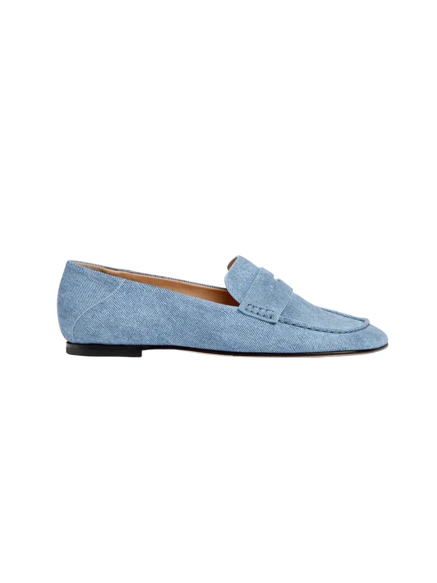 Dear Frances Drew Loafer, Denim Leather