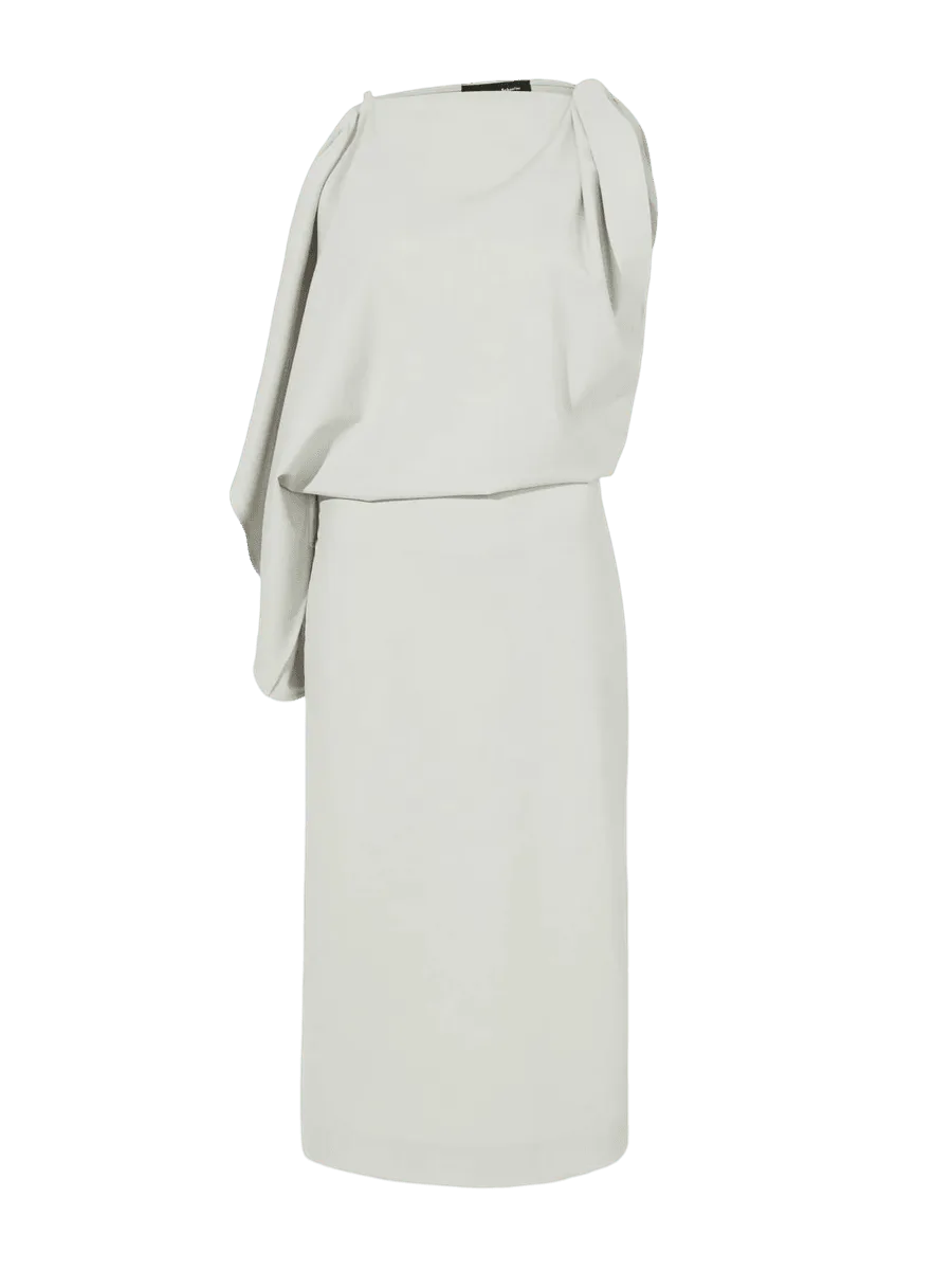 Proenza Schouler Elena Dress in Wool Gabardine Suiting
