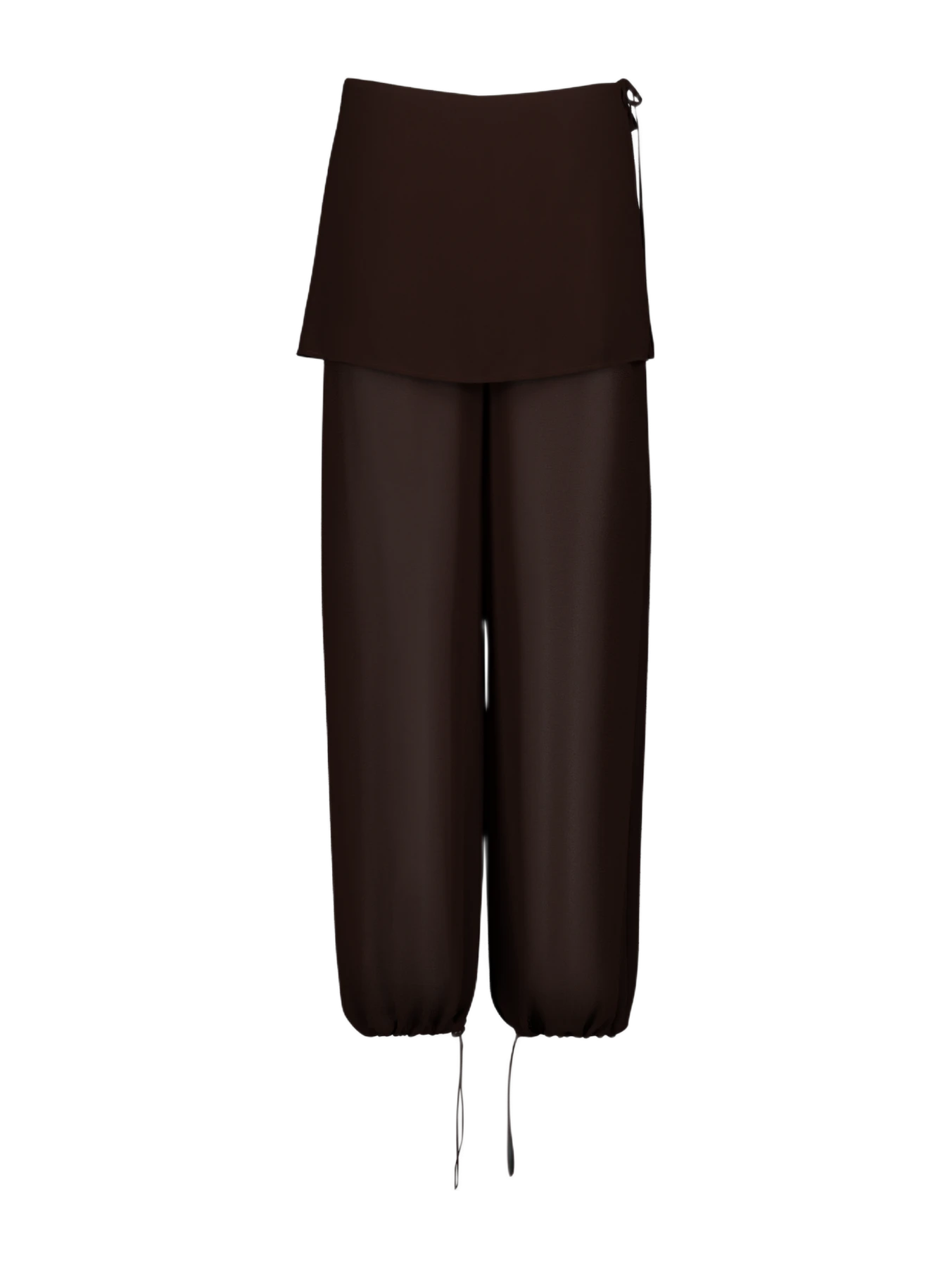 Saemdi Elia Layered Skirt Trousers