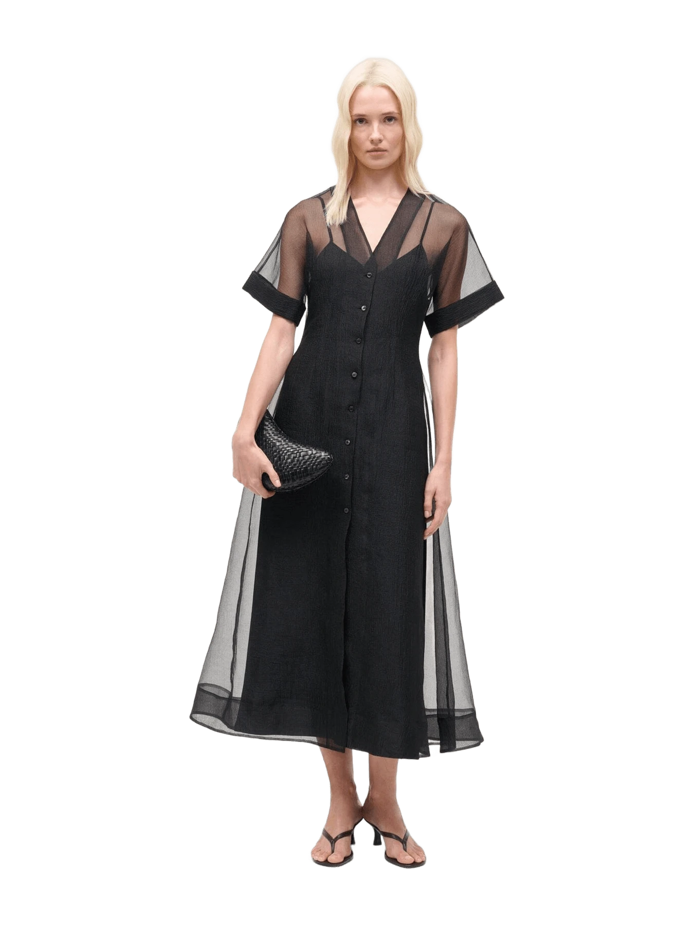 Staud Elle Dress | Black