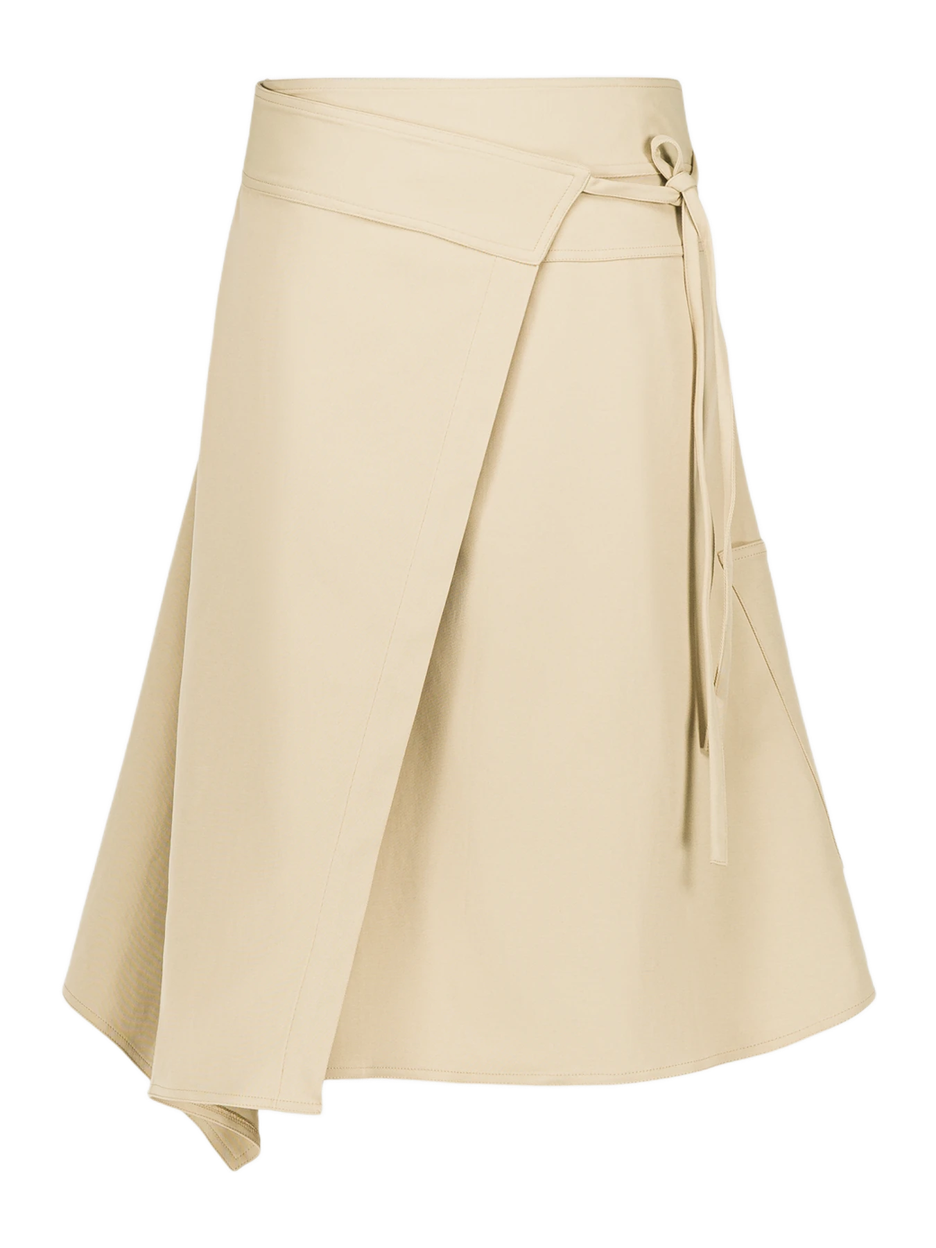 Saemdi Emery Asymmetric Wrap Skirt