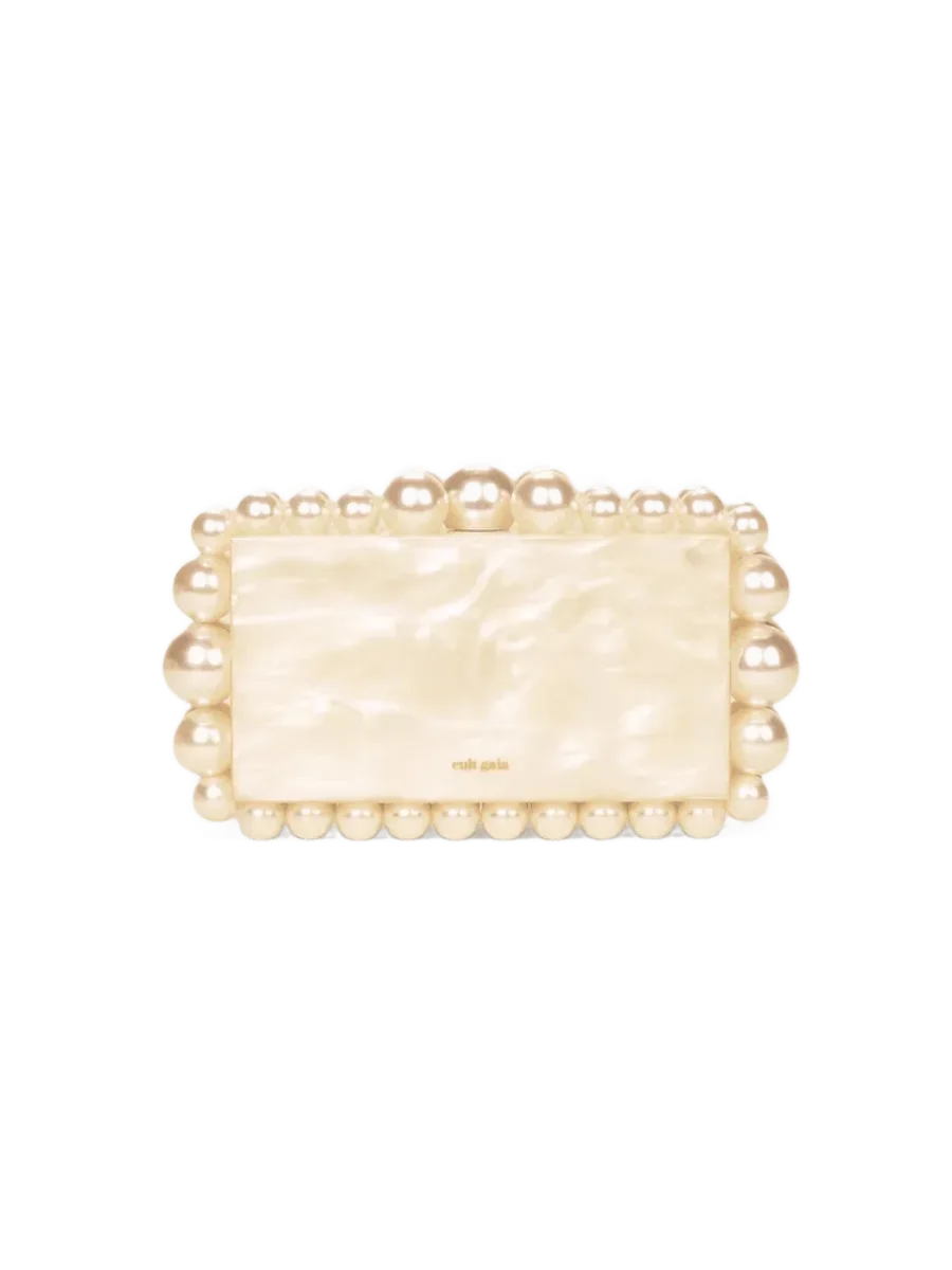 Cult Gaia EOS CLUTCH - IVORY