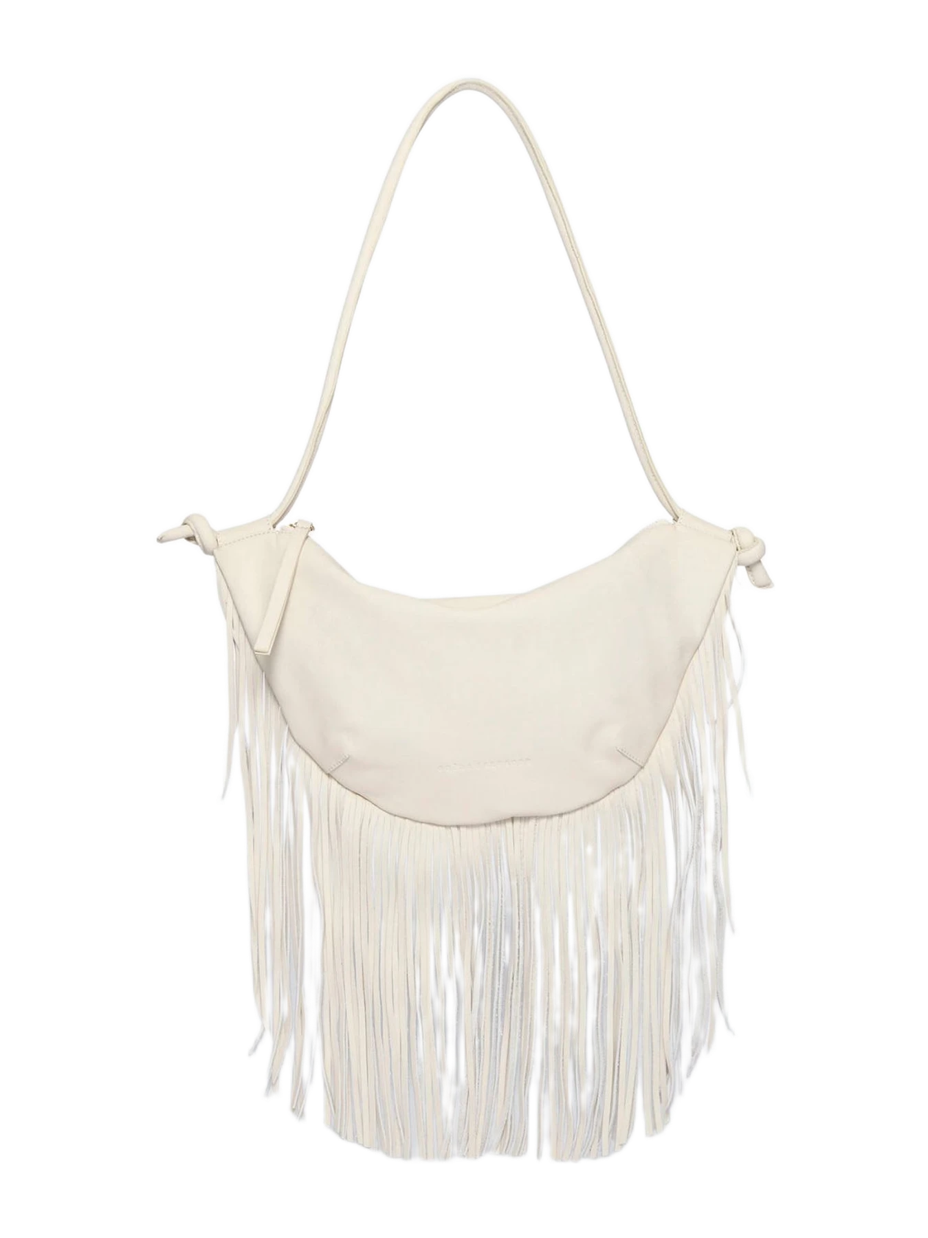 Freda Salvador Erika Crescent Fringe Bag
