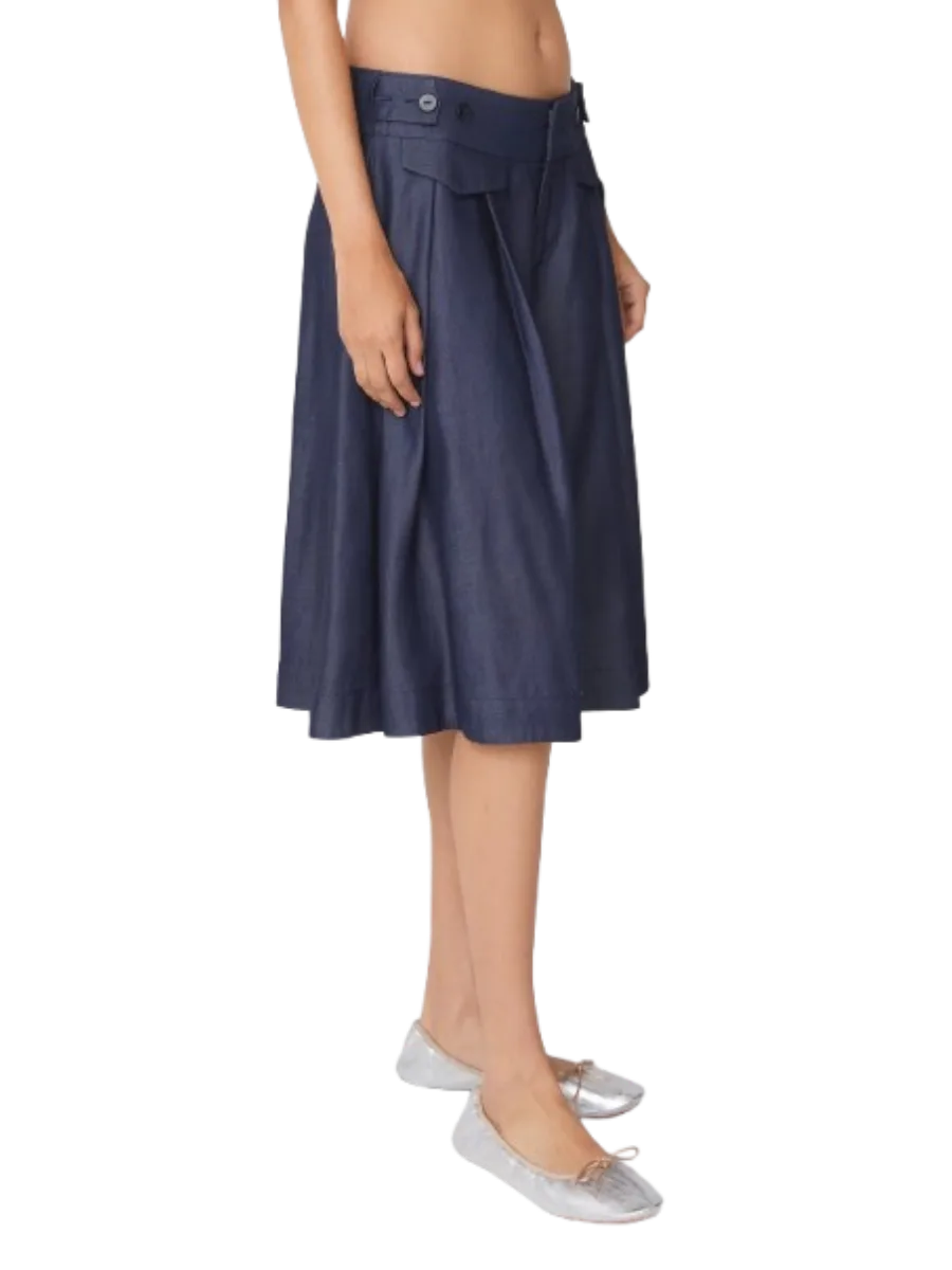Peachy Den Estelle Culotte, Denim
