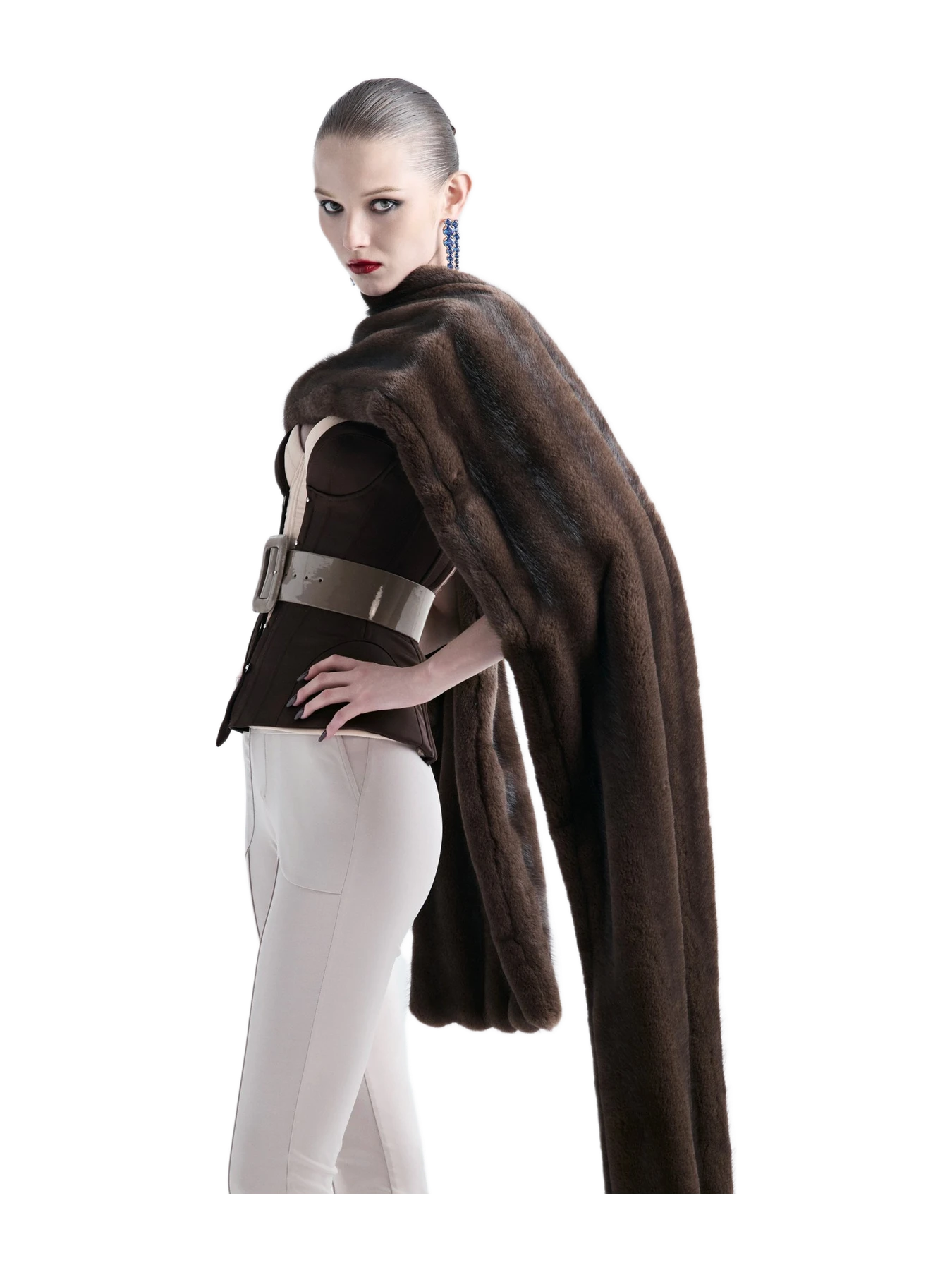 Fancì Club Ever After Fur Scarf