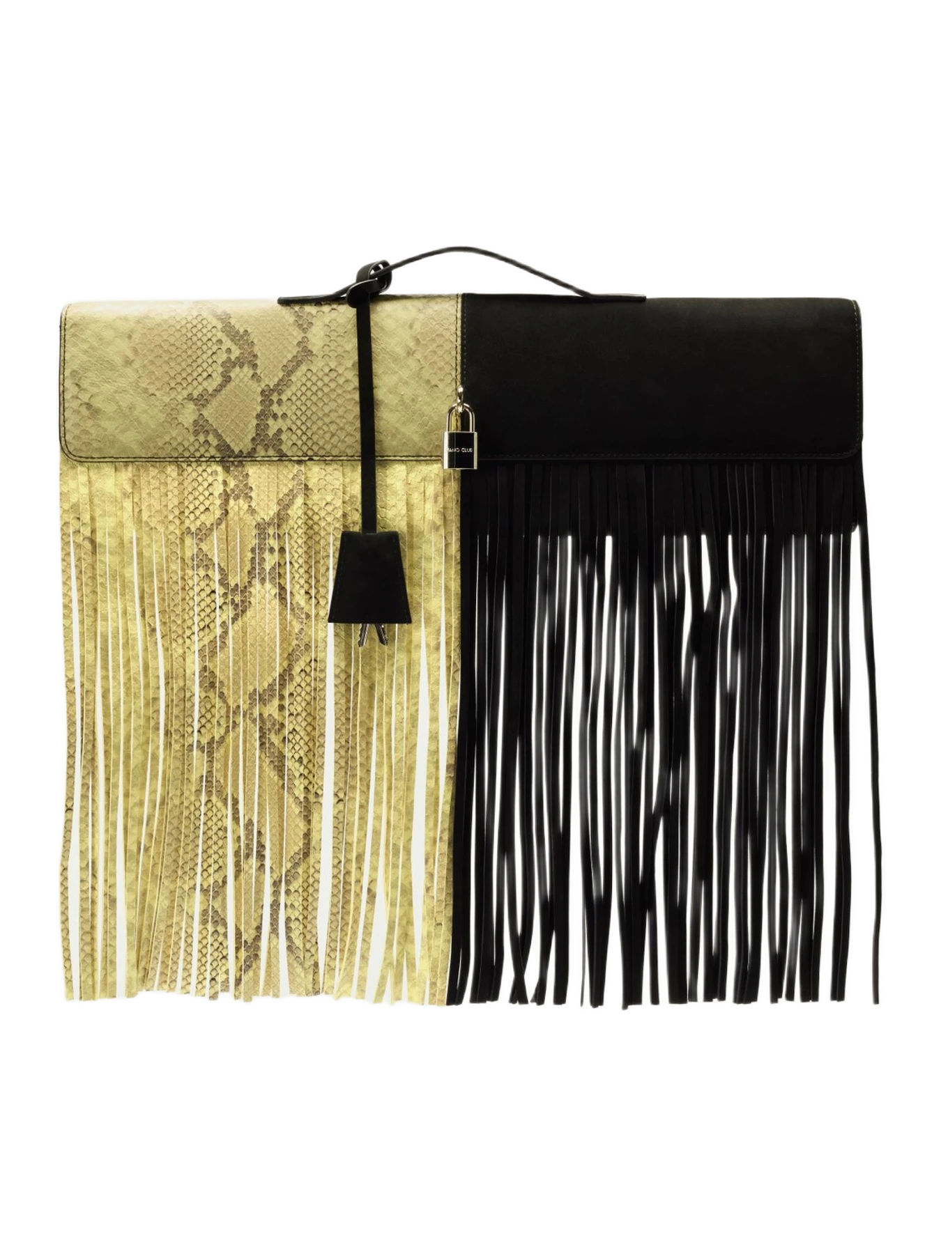 Fancì Club Extended Yinyang Fringe Long Clutch