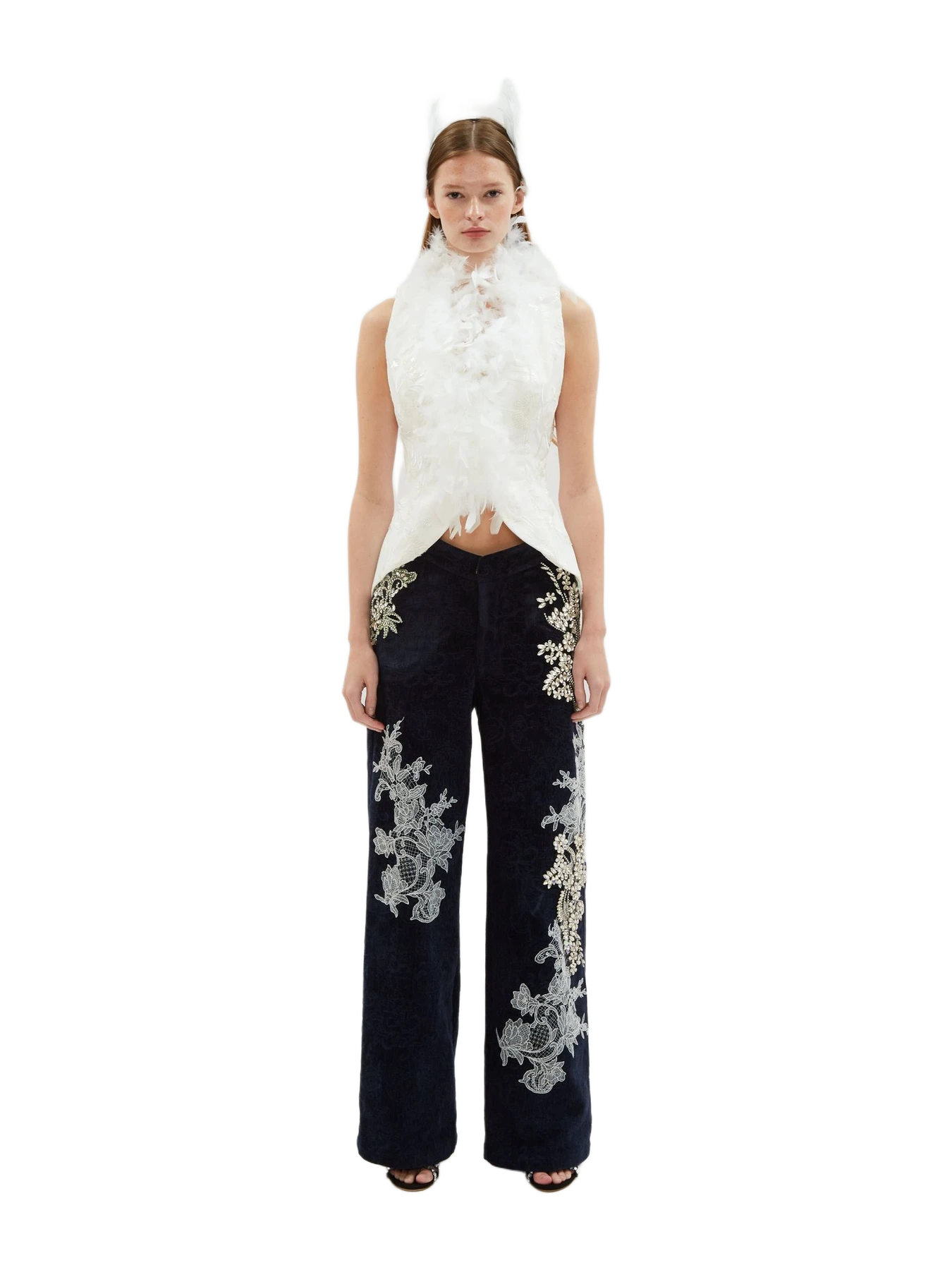 Kim Shui Feather Vest