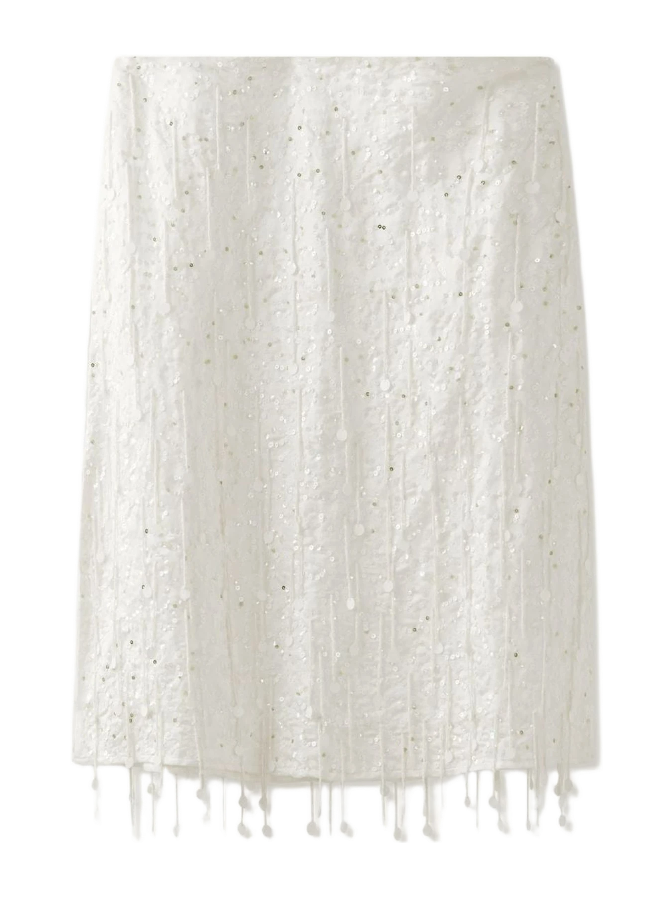 Asta Resort Fidan Hand Beaded Midi Skirt