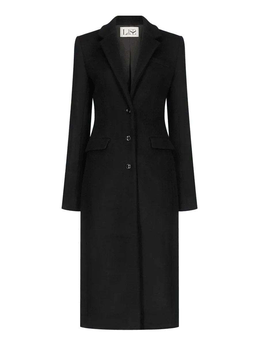 Ludovic de Saint Sernin Fitted Coat in Wool