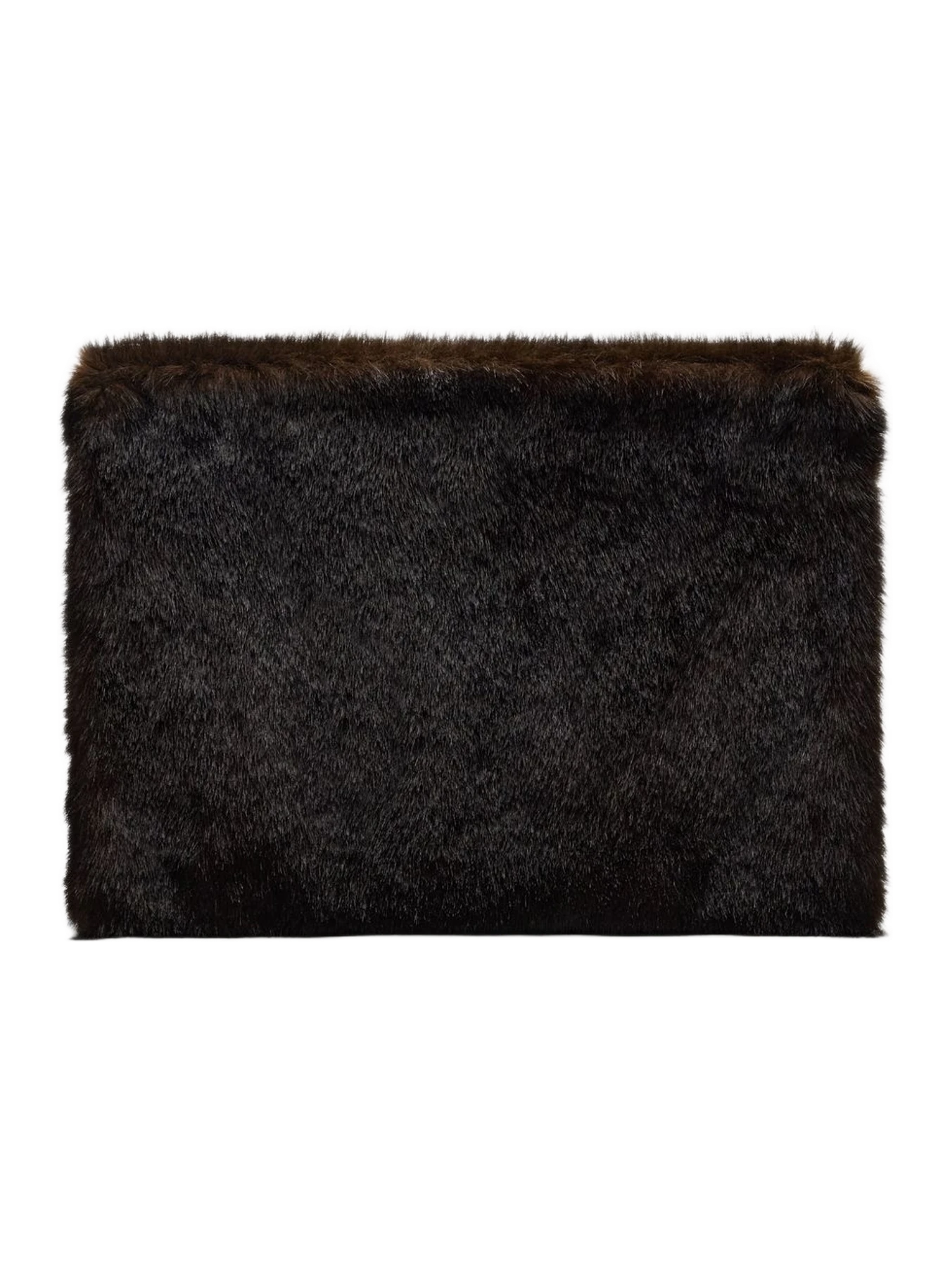 Loulou de Saison Flint Faux Fur Clutch