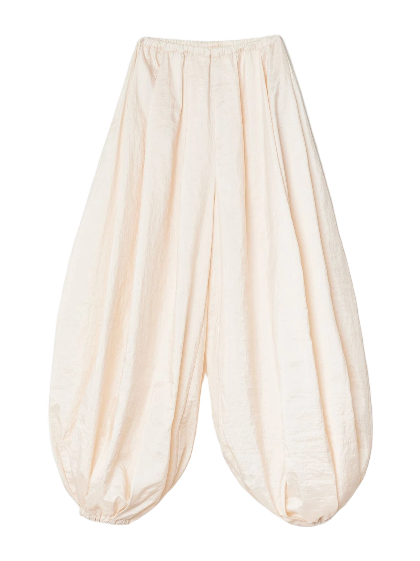 Alas Silk Float Trousers In Powder Pink