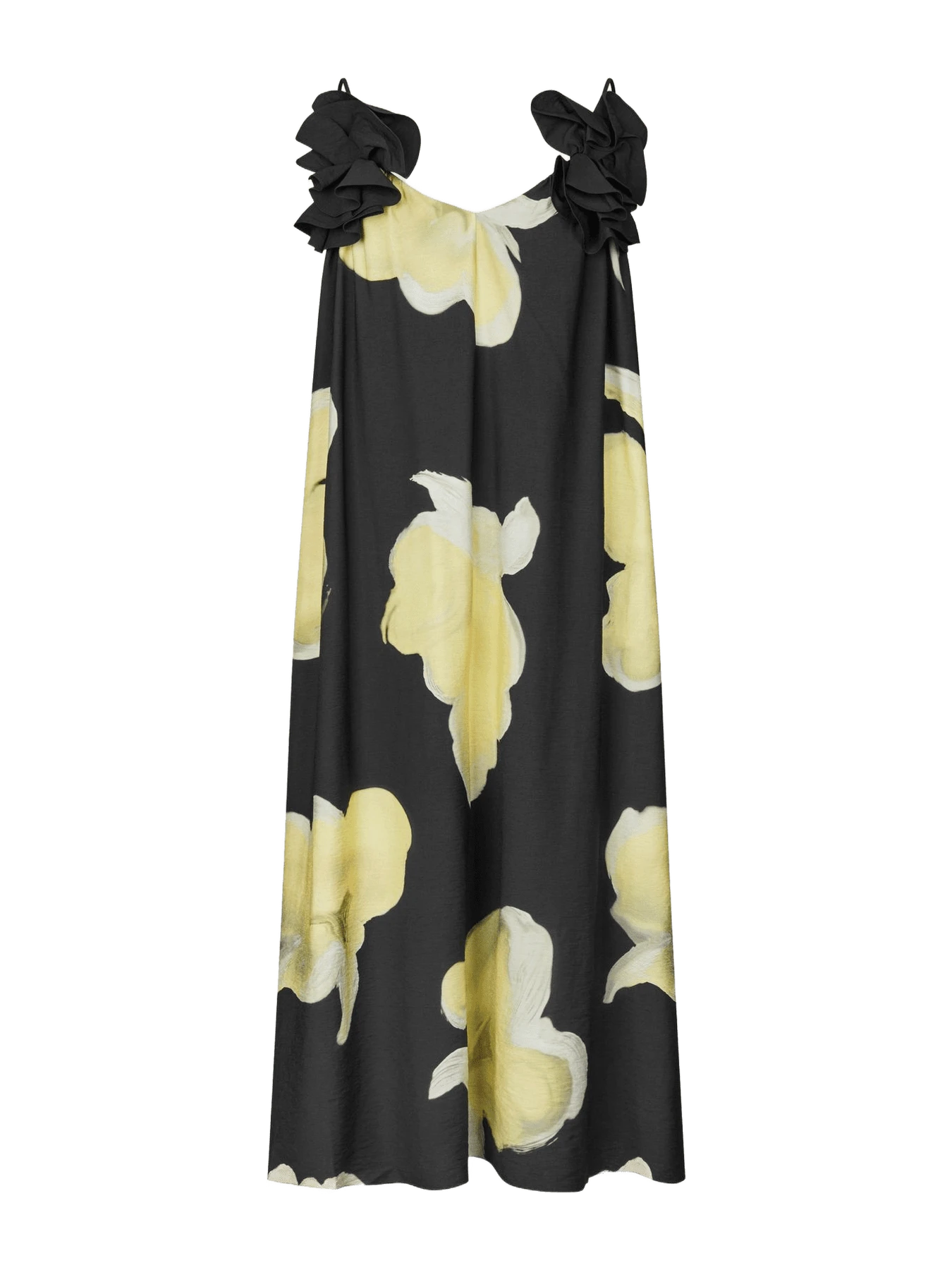 Stine Goya Floral Long Dress - Yellow Petunias