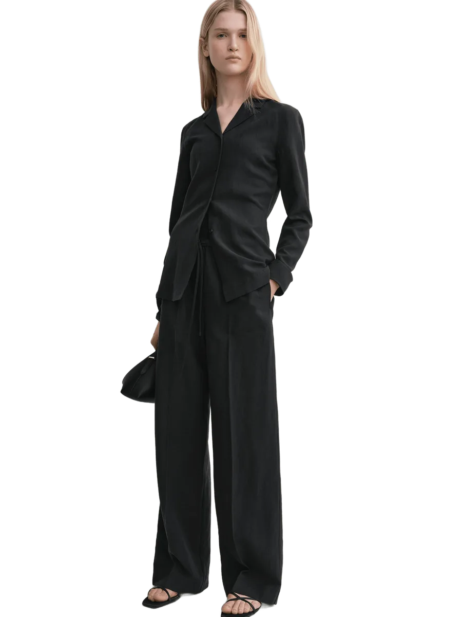 Totême Fluid shirt black