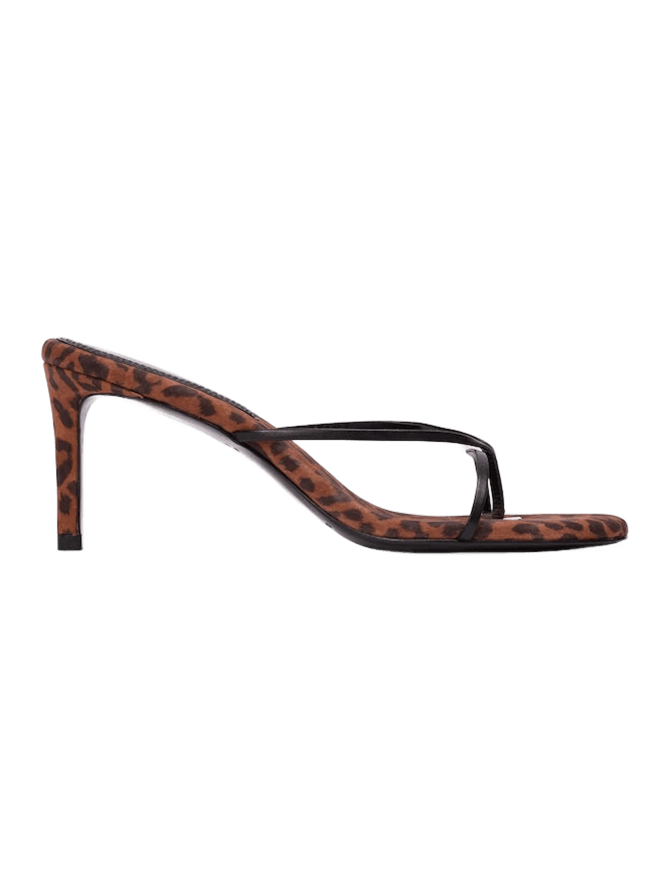 Black Suede Studio Gem 65 Mule