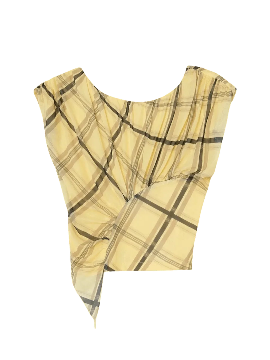 Laagam GEMINI BUTTER DRAPED TOP