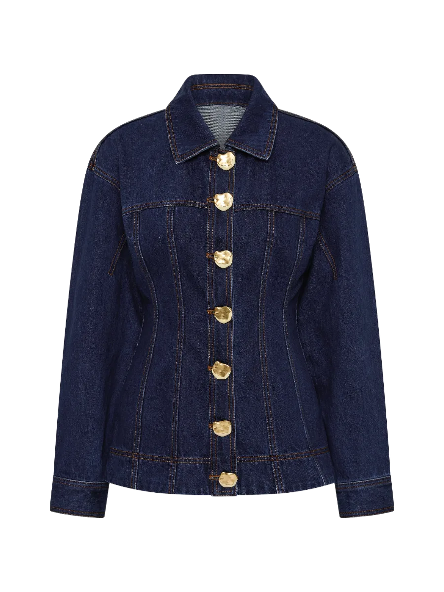 Aje Gianna Denim Shirt