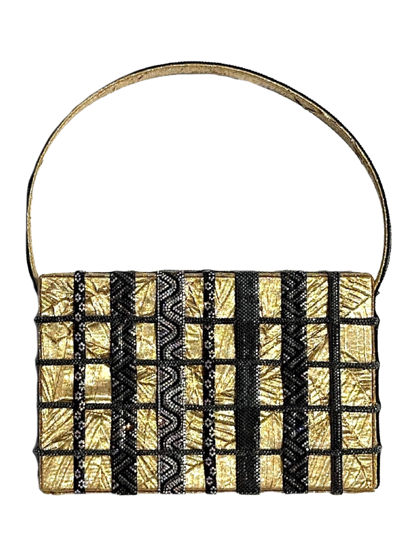 Simitri Gilded Etoile Clutch