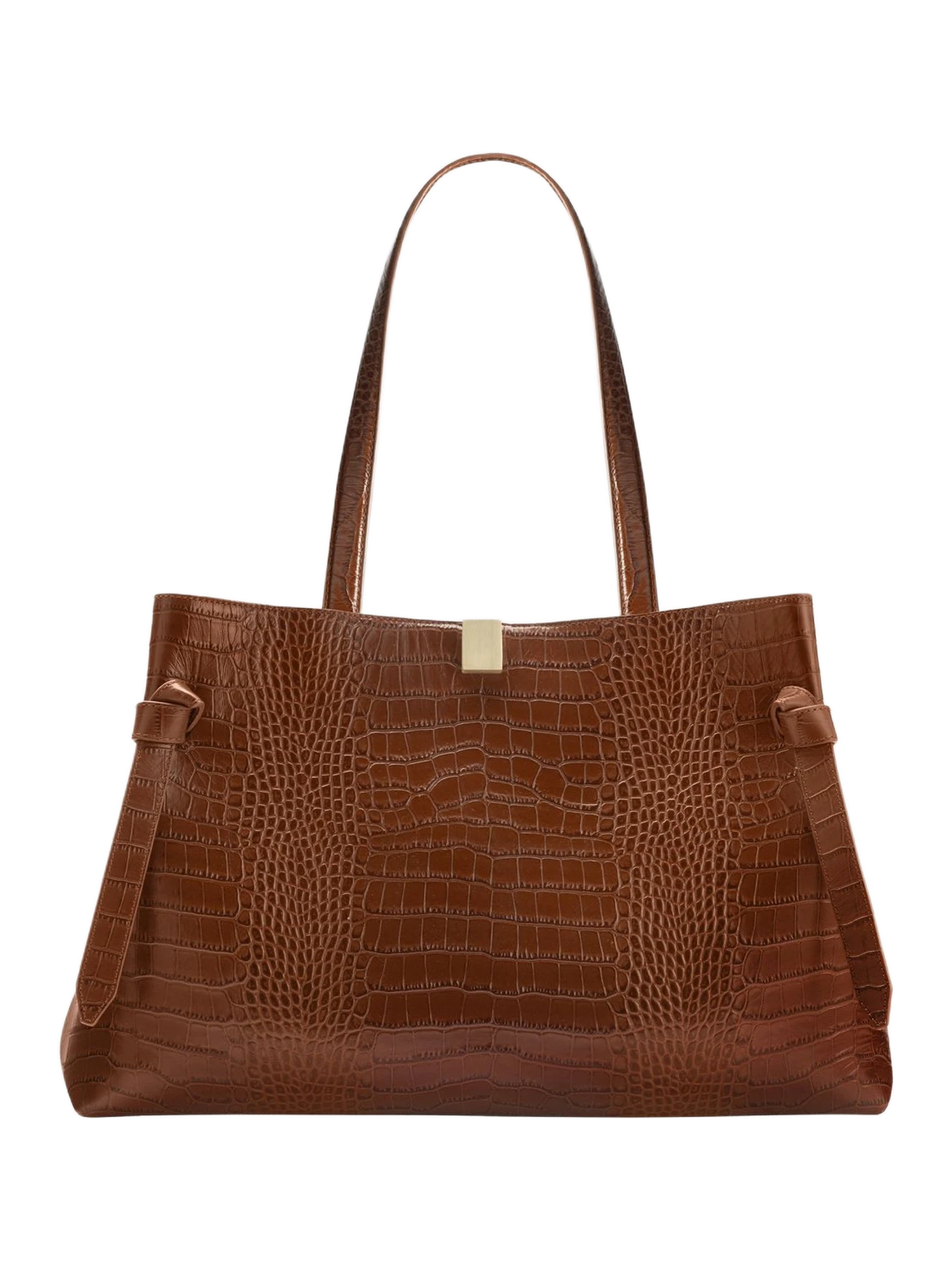 Yuzefi Gyoza Tote - Embossed Sierra Leather