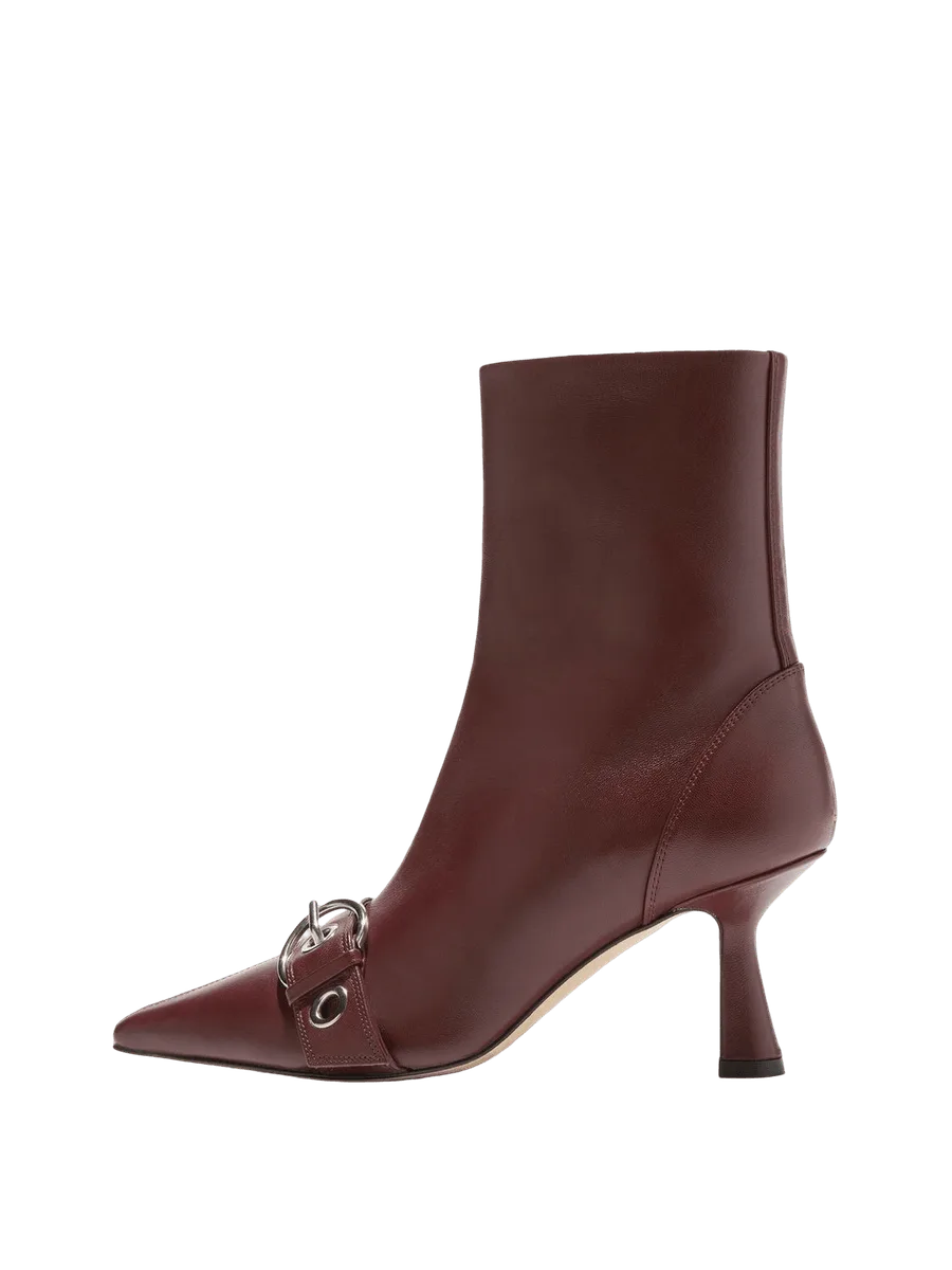 Aeyde Halima Eyelet Pointed Boots