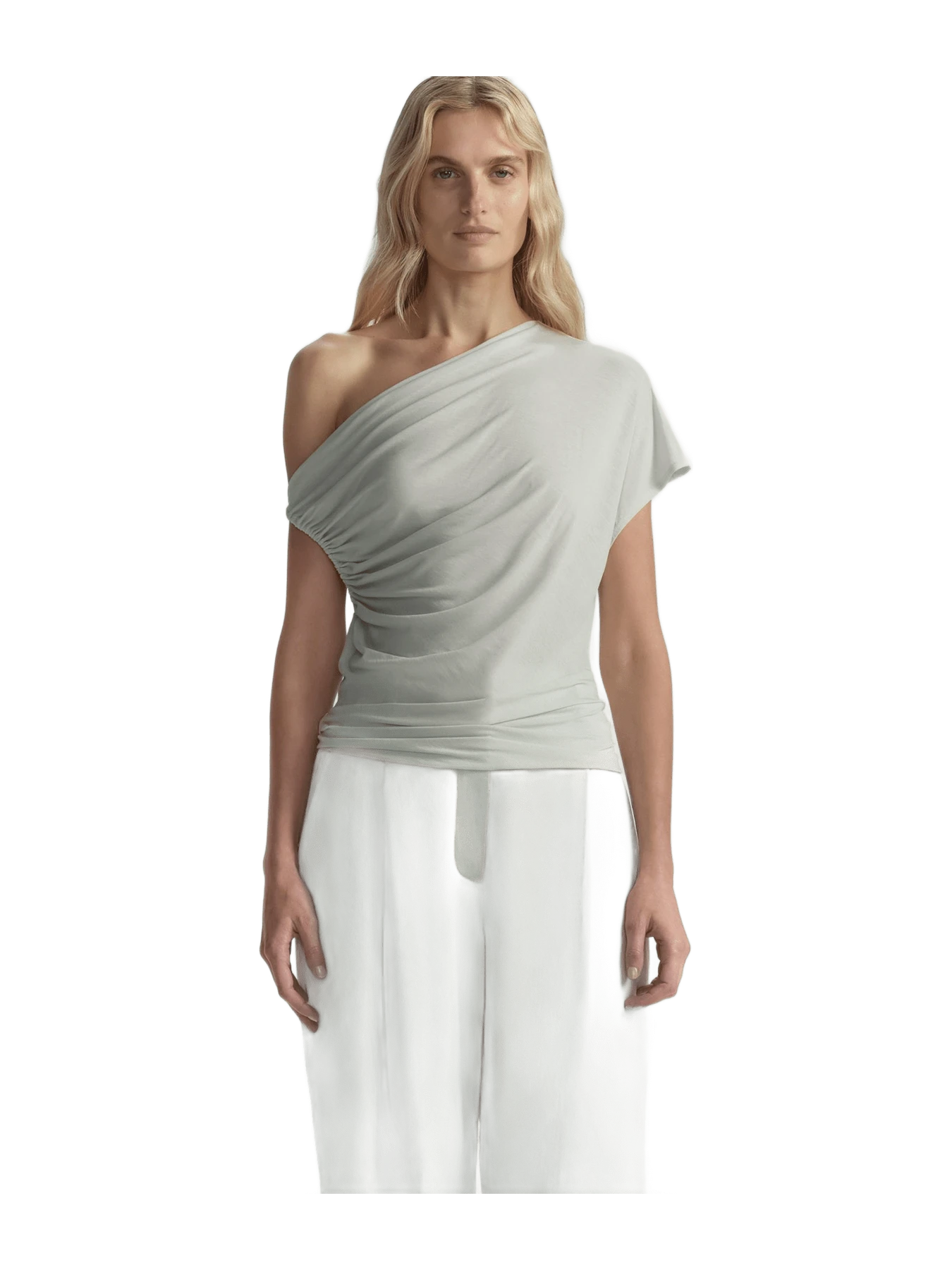 Halle One Shoulder Tee