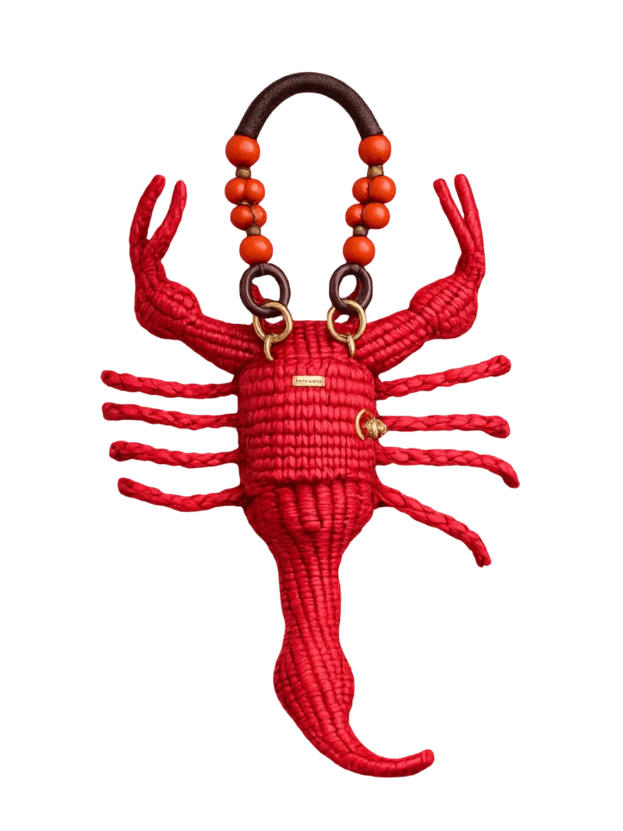 ALLE Handbags Handwoven Lobster Bag - Limited Edition