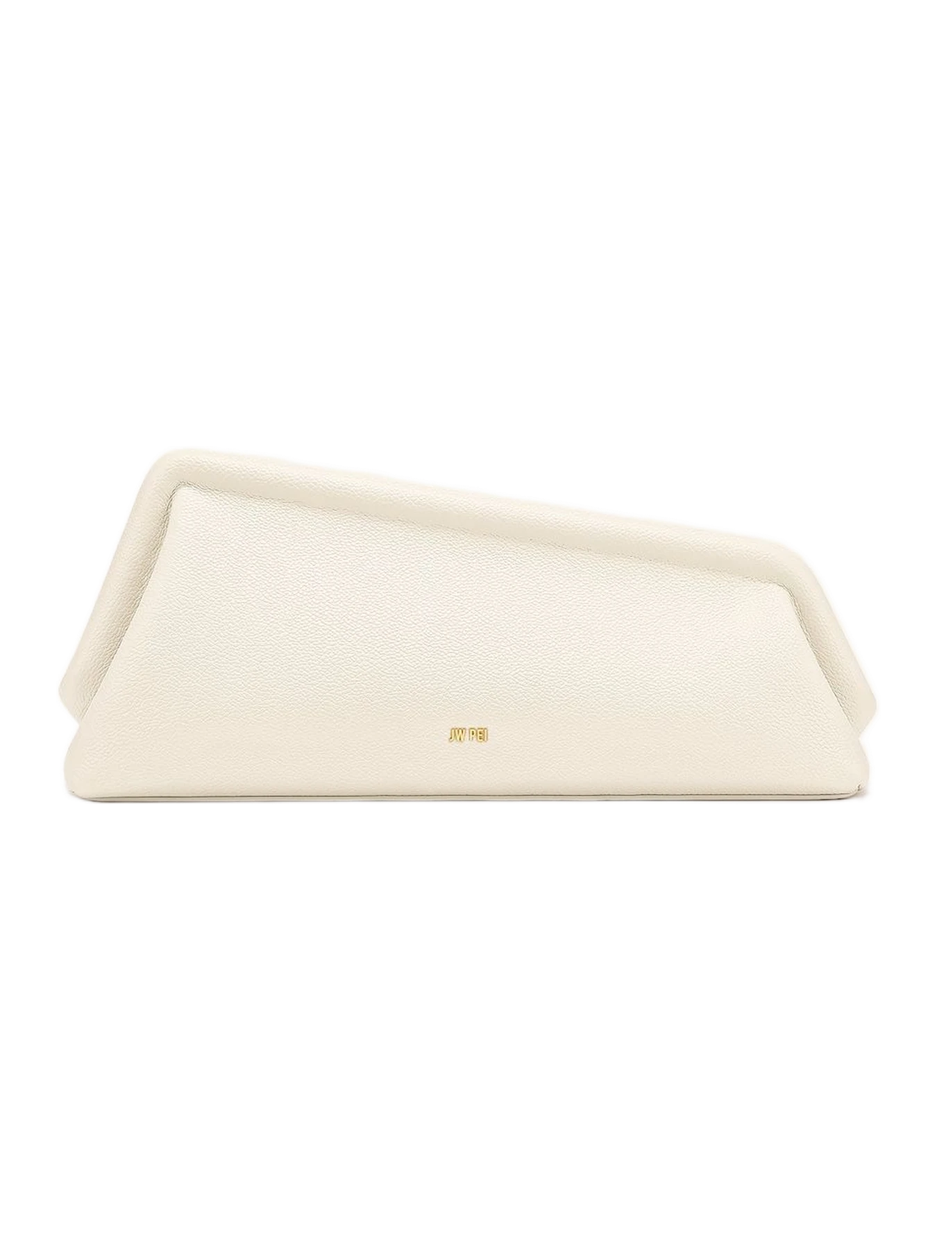 JW Pei Harlee Asymmetric Clutch - Ivory