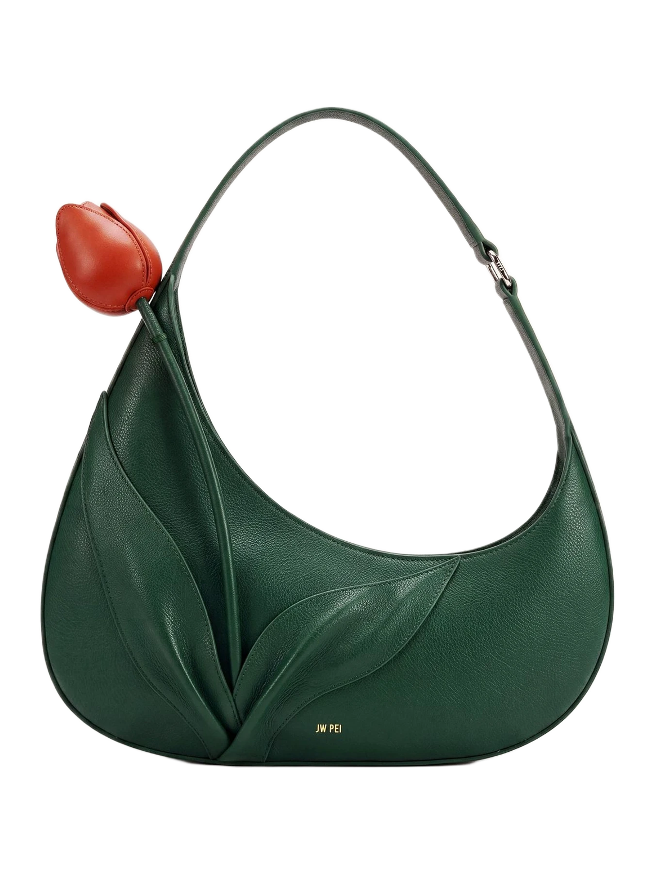 JW Pei Harlee Flower Shape Shoulder Bag - Forest Green