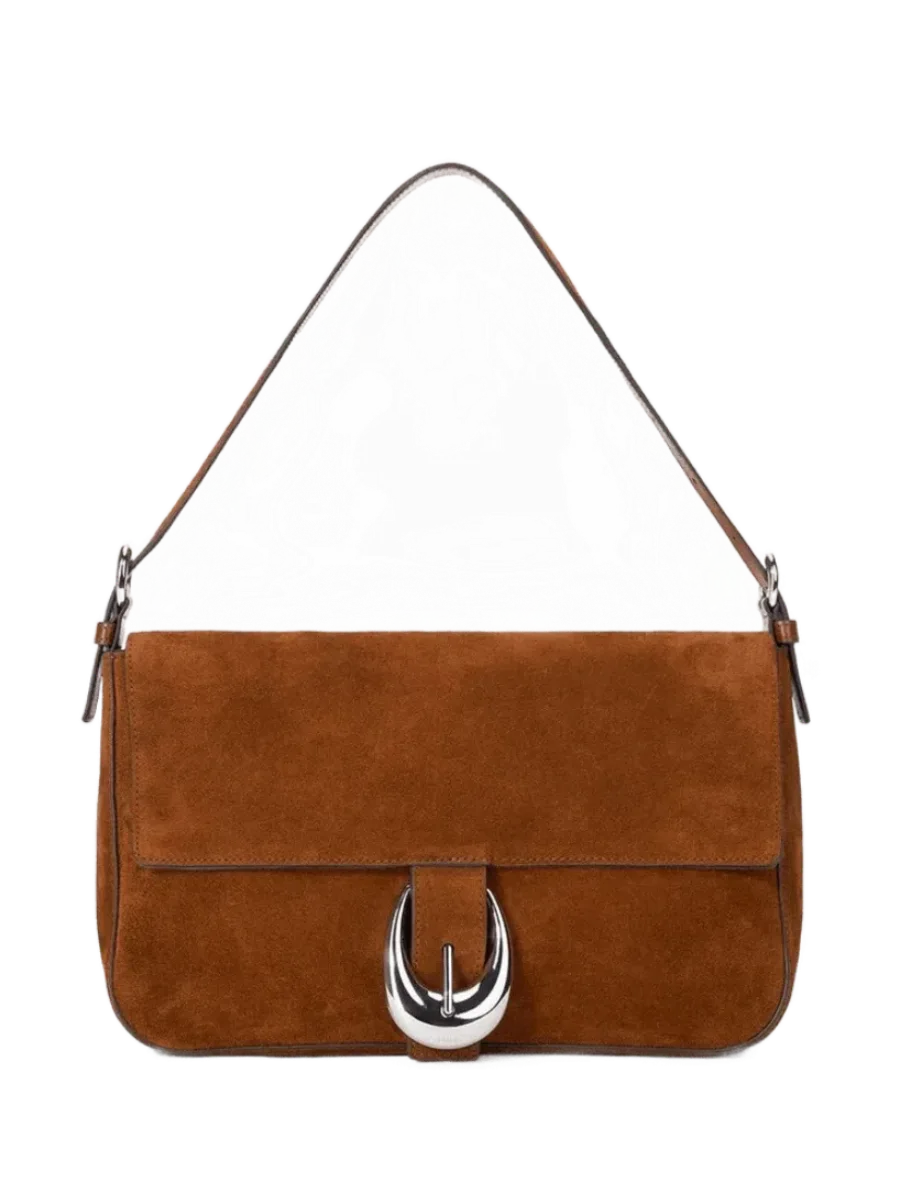 Staud Harlow Medium Bag | Tabac Suede