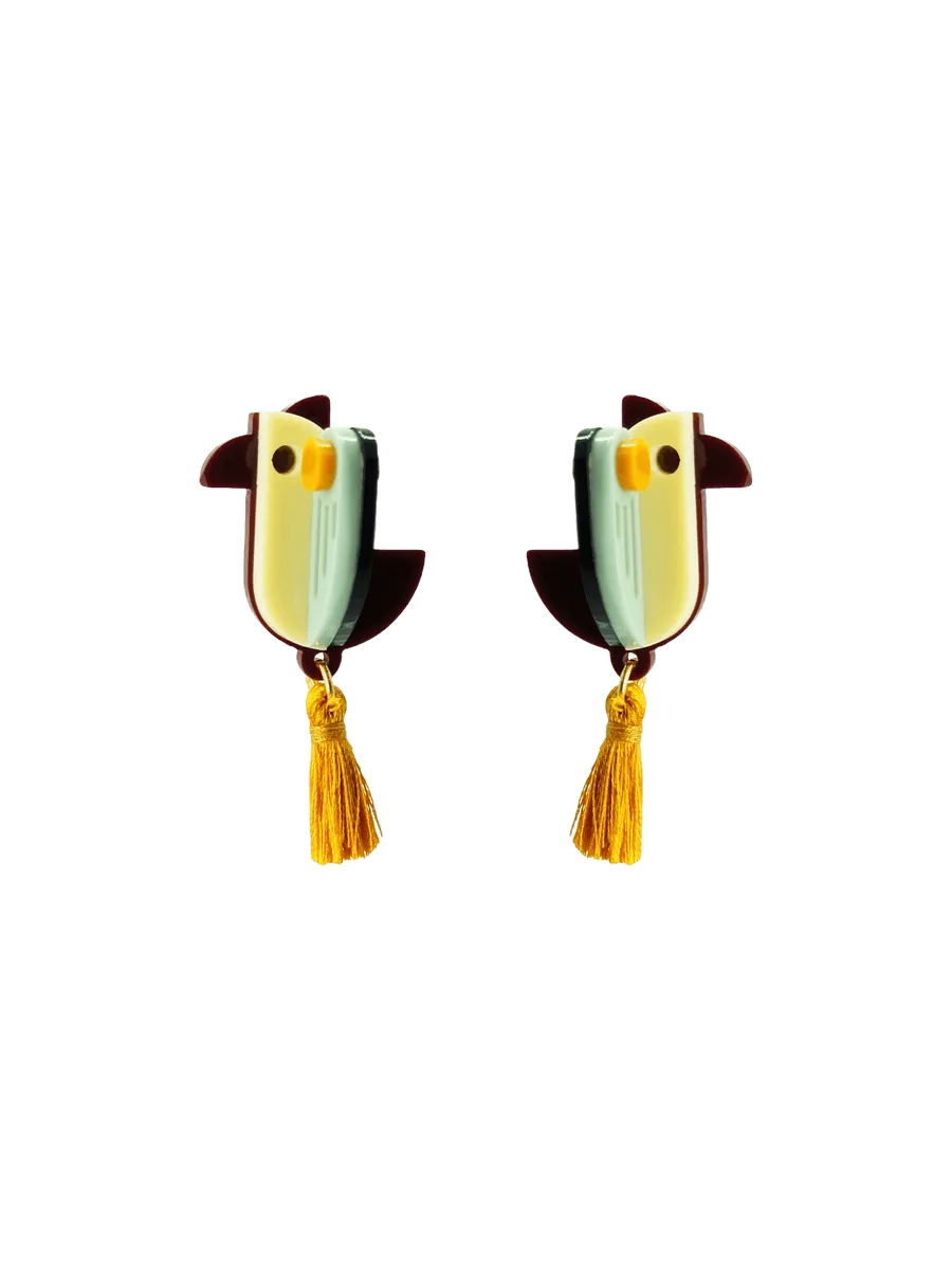 Gissa Bicalho HARPY EARRING