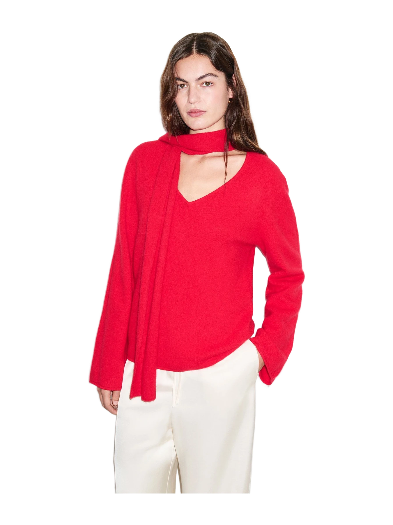 Aligne Hunter Scarf Wool Knit