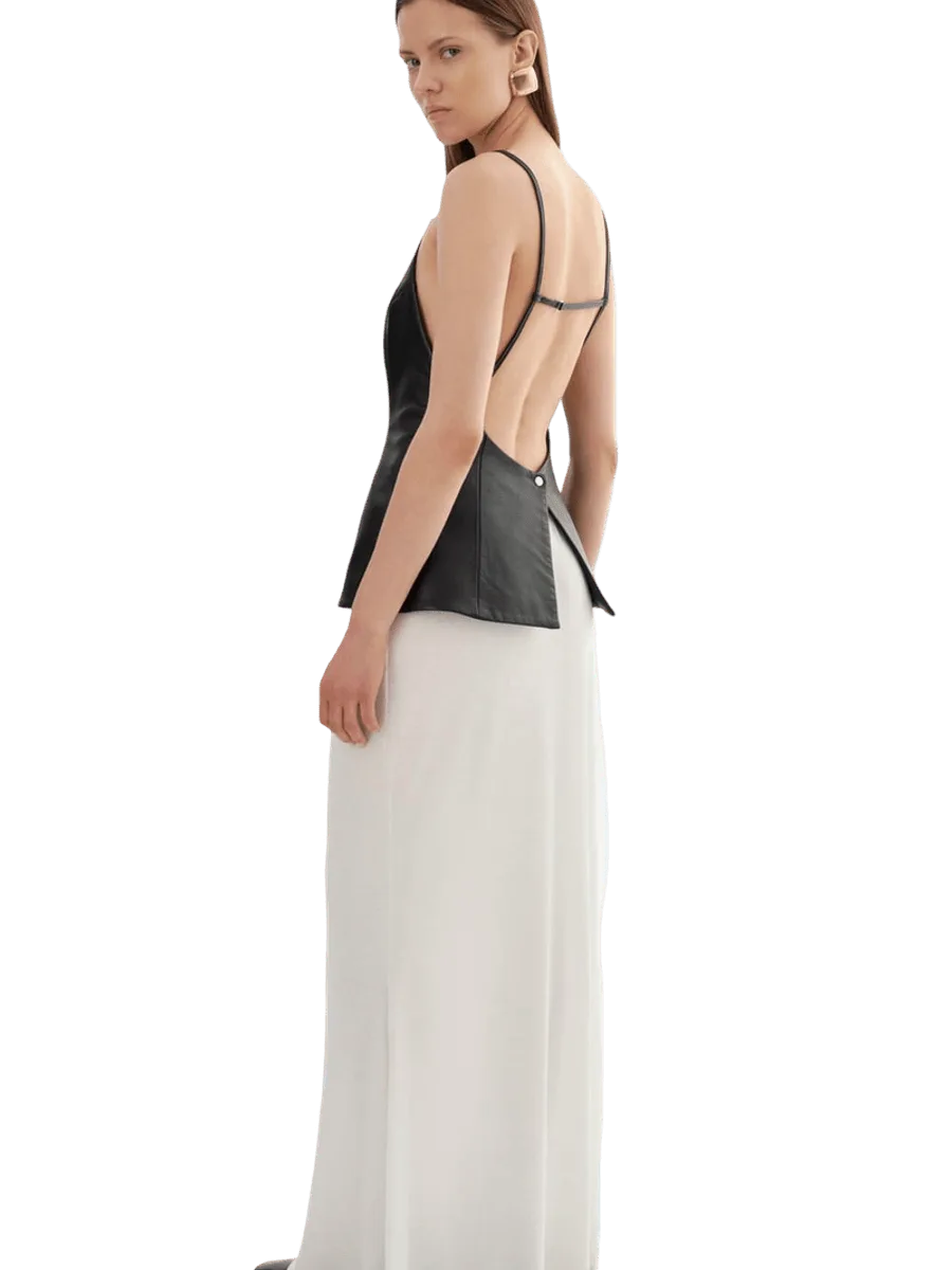 Lamarque ILONA | Leather Hourglass Top
