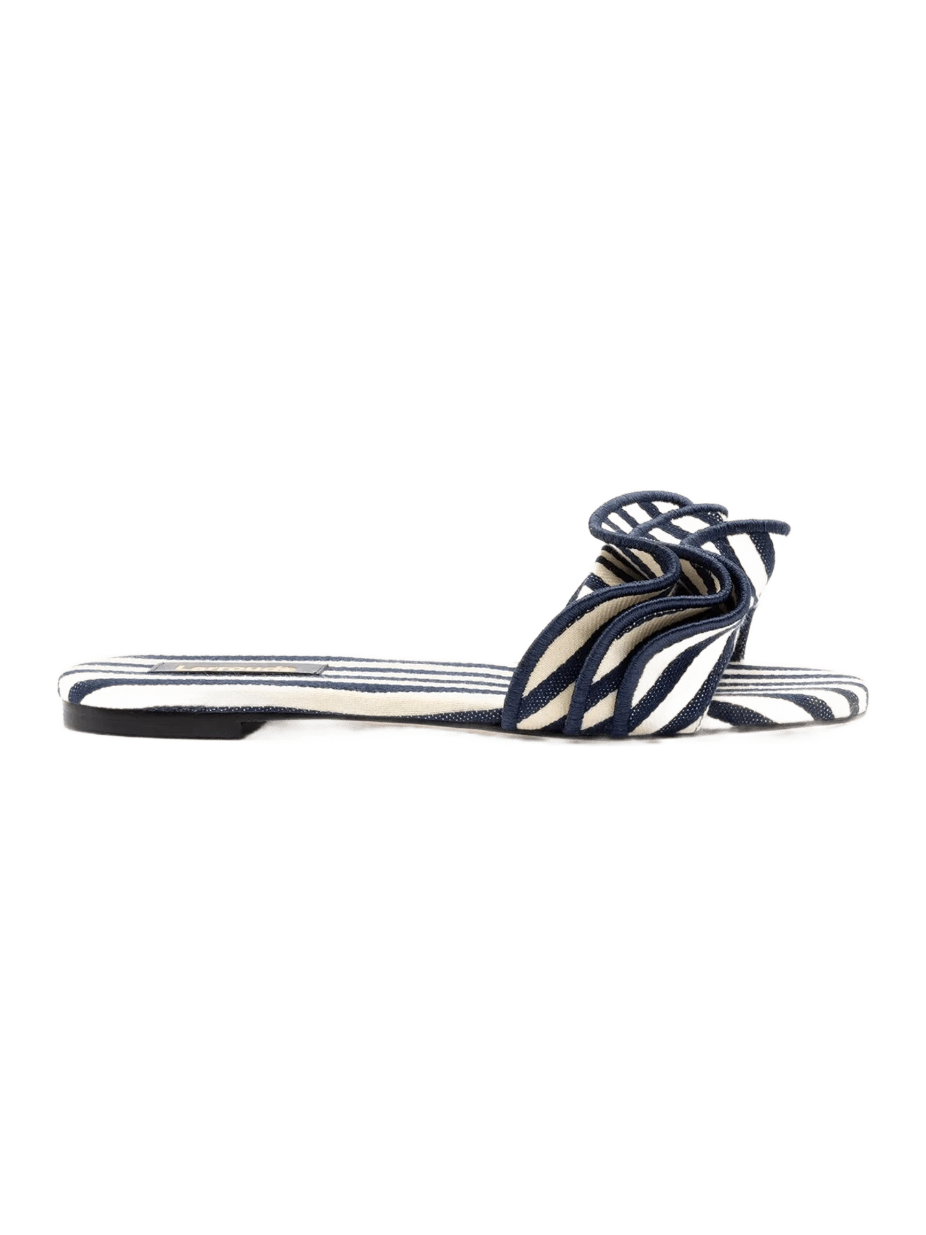 Larroudé Ivy Ruffle Flat