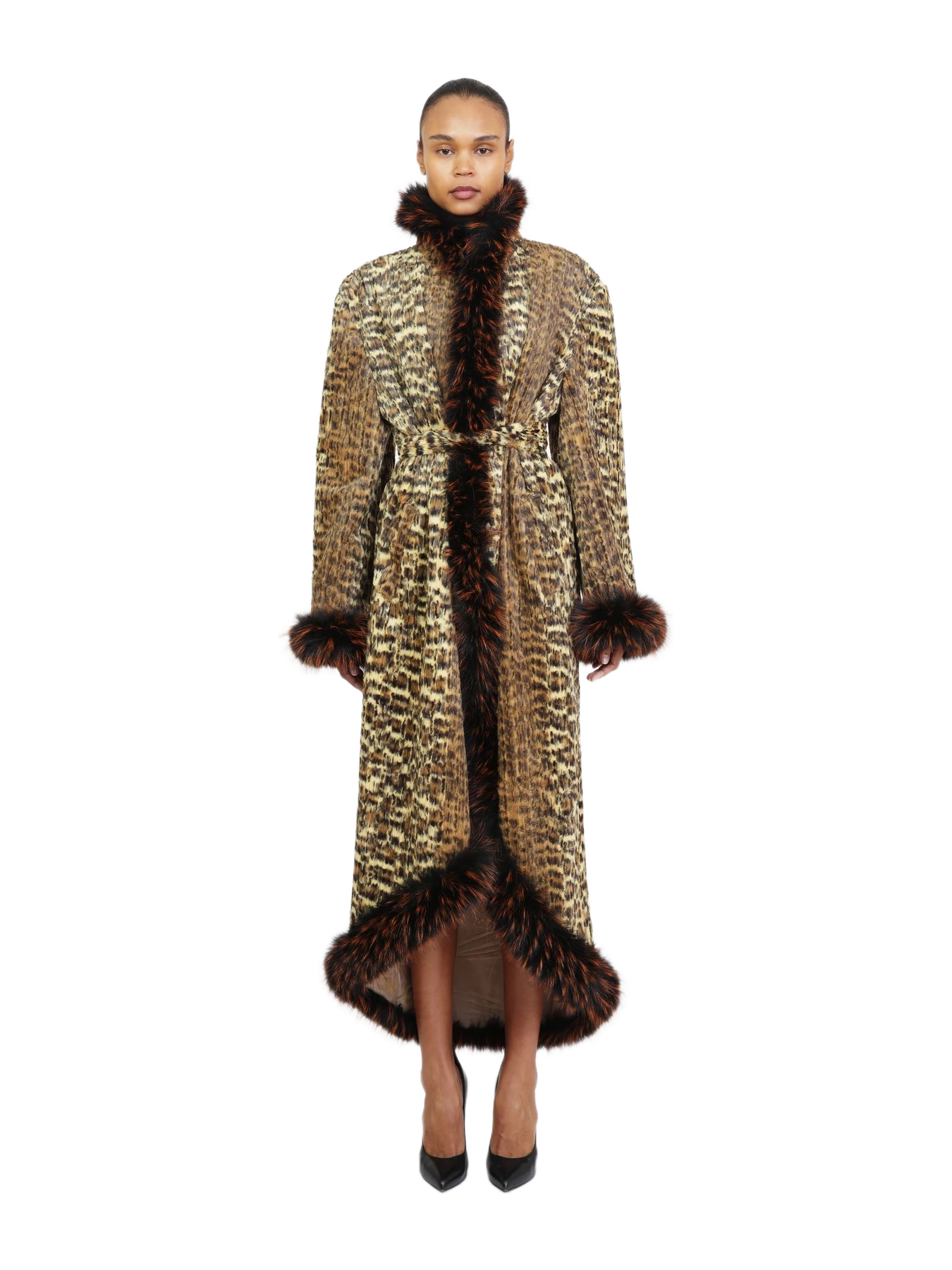 Kim Shui Jake Leopard Trim Jacket Pre Order