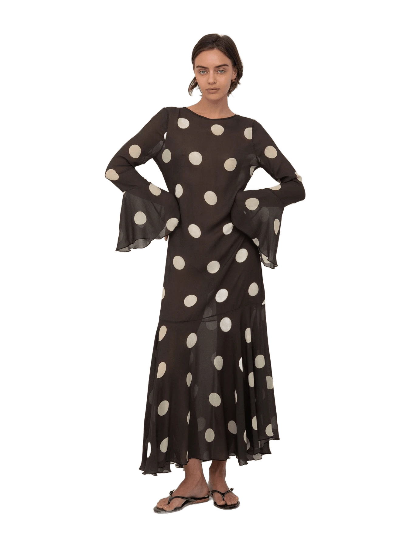 Carmen Says Jester Polka Dot Dress
