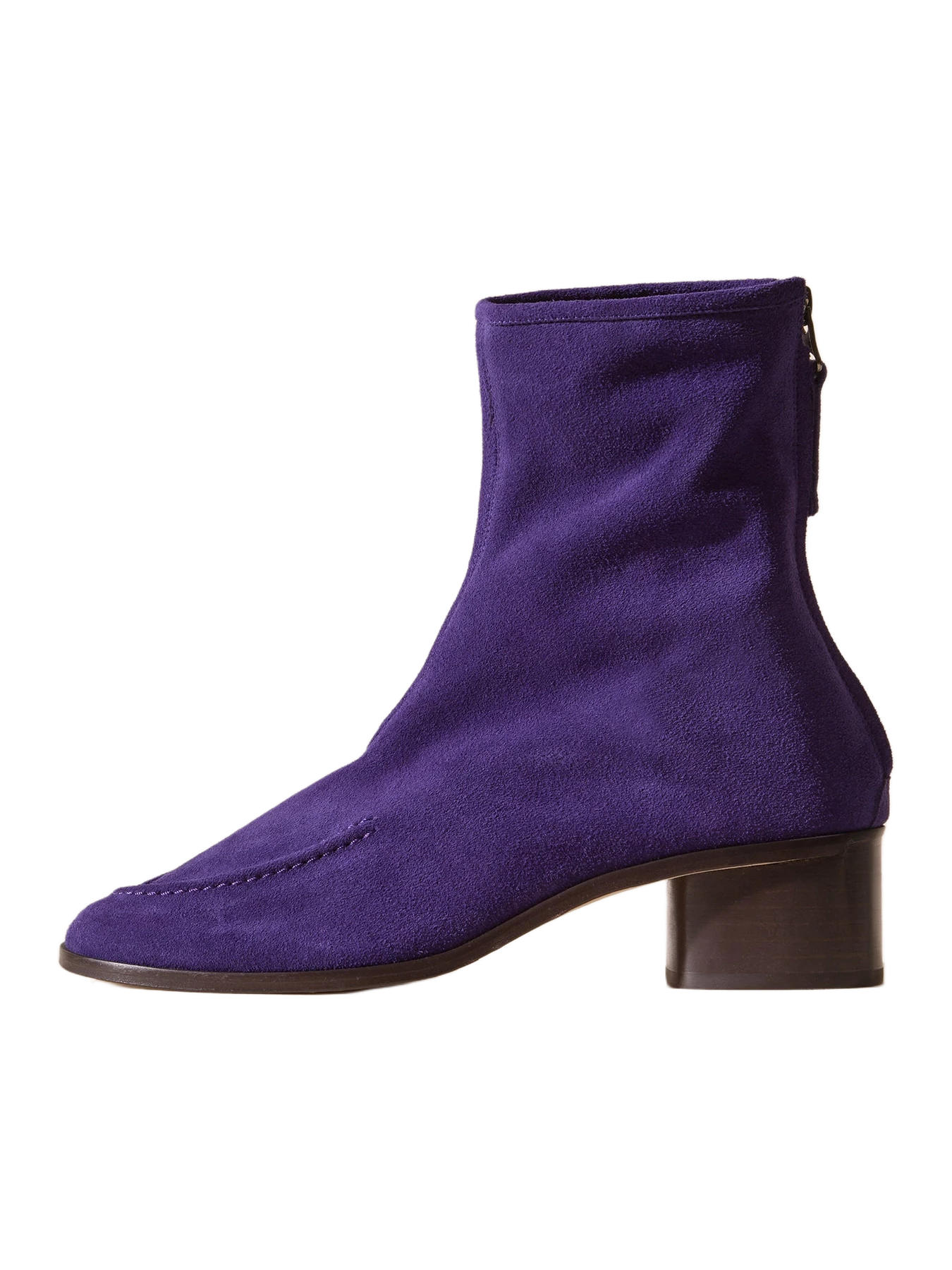 Hereu Juliol Boot Suede Heeled - Soft Low-Calf Boot