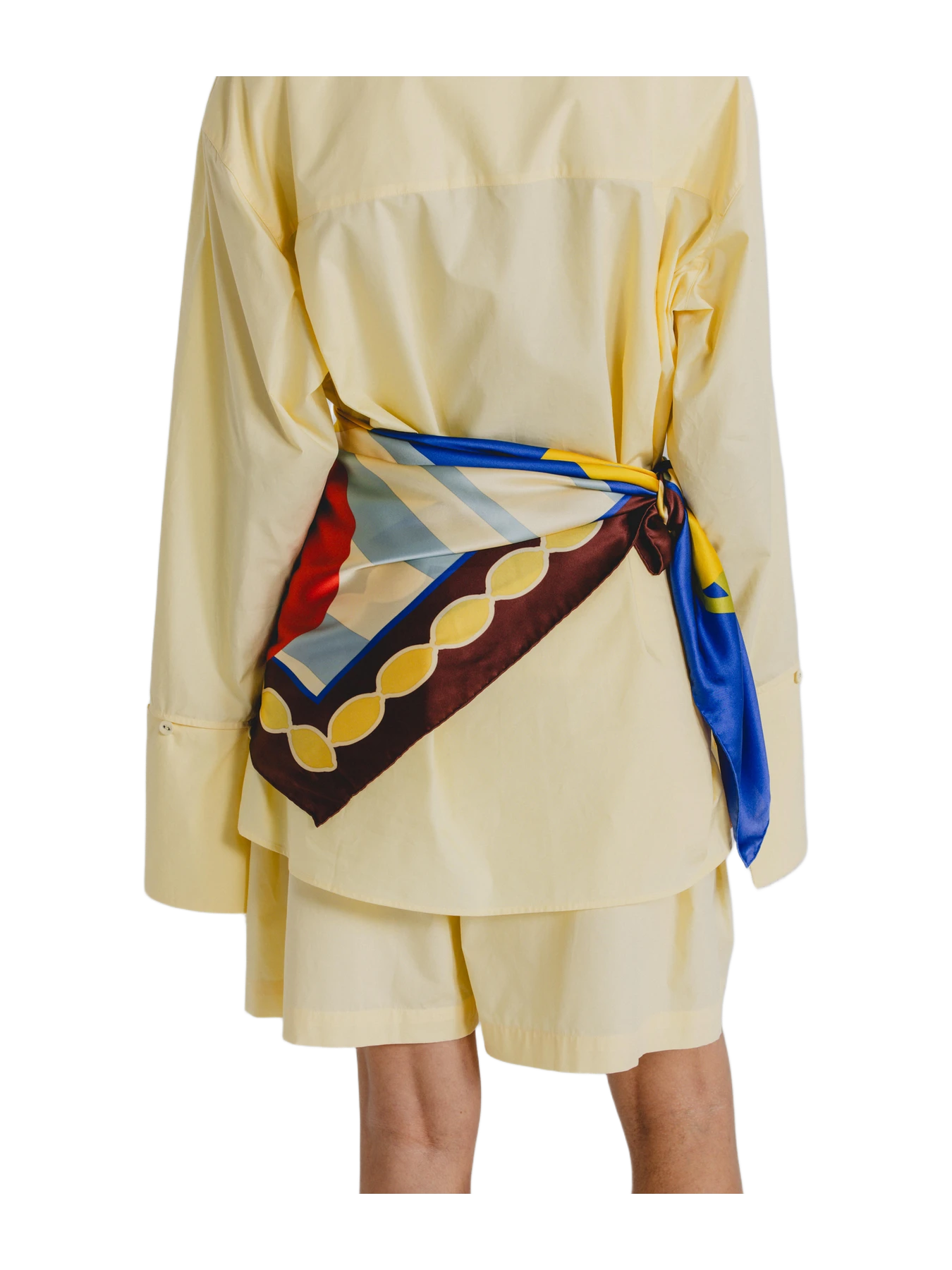 Alas Silk Large Silk Scarf 'deli Chic'