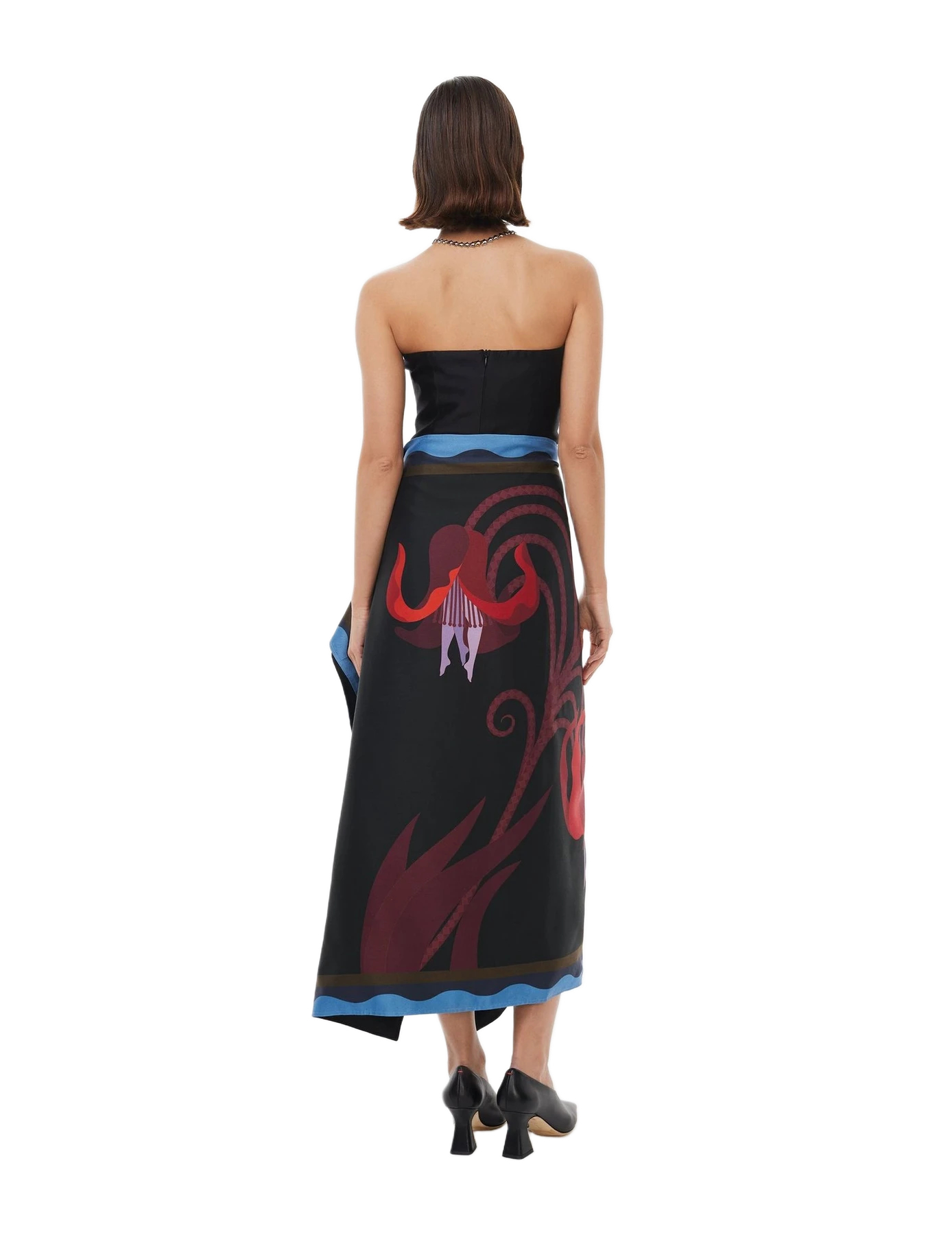 Alas Silk Late Bloomer Reversible Skirt