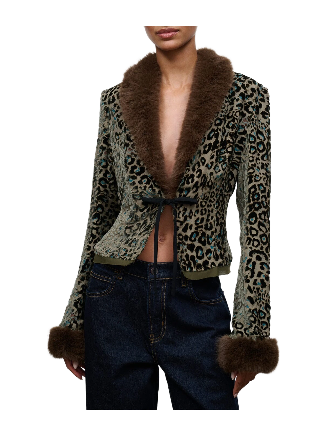 Staud Leon Velvet Blazer